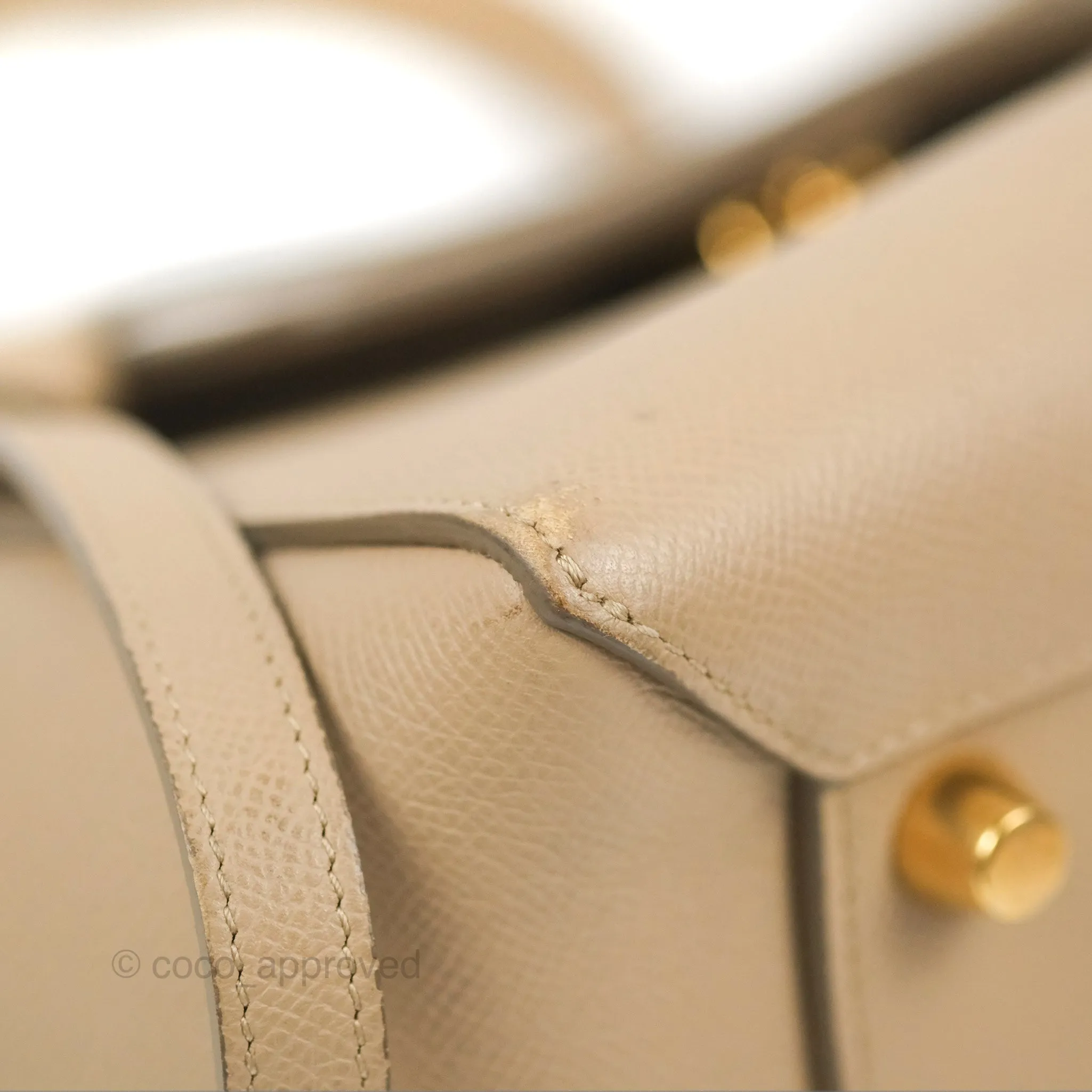 Celine Mini Belt Bag Light Taupe Grained Calfskin Gold Hardware