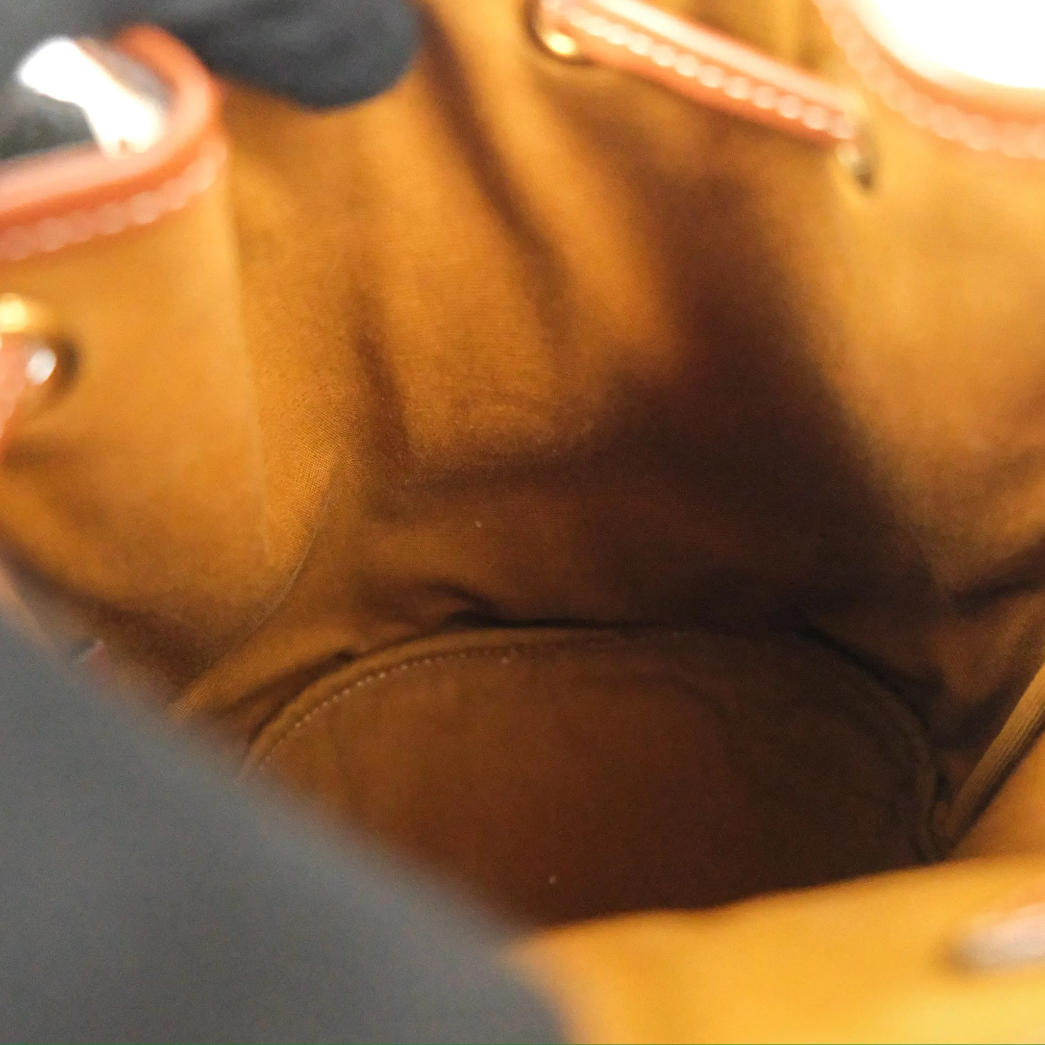 Celine Mini Floco Backpack Triomphe Canvas White Tan Calfskin