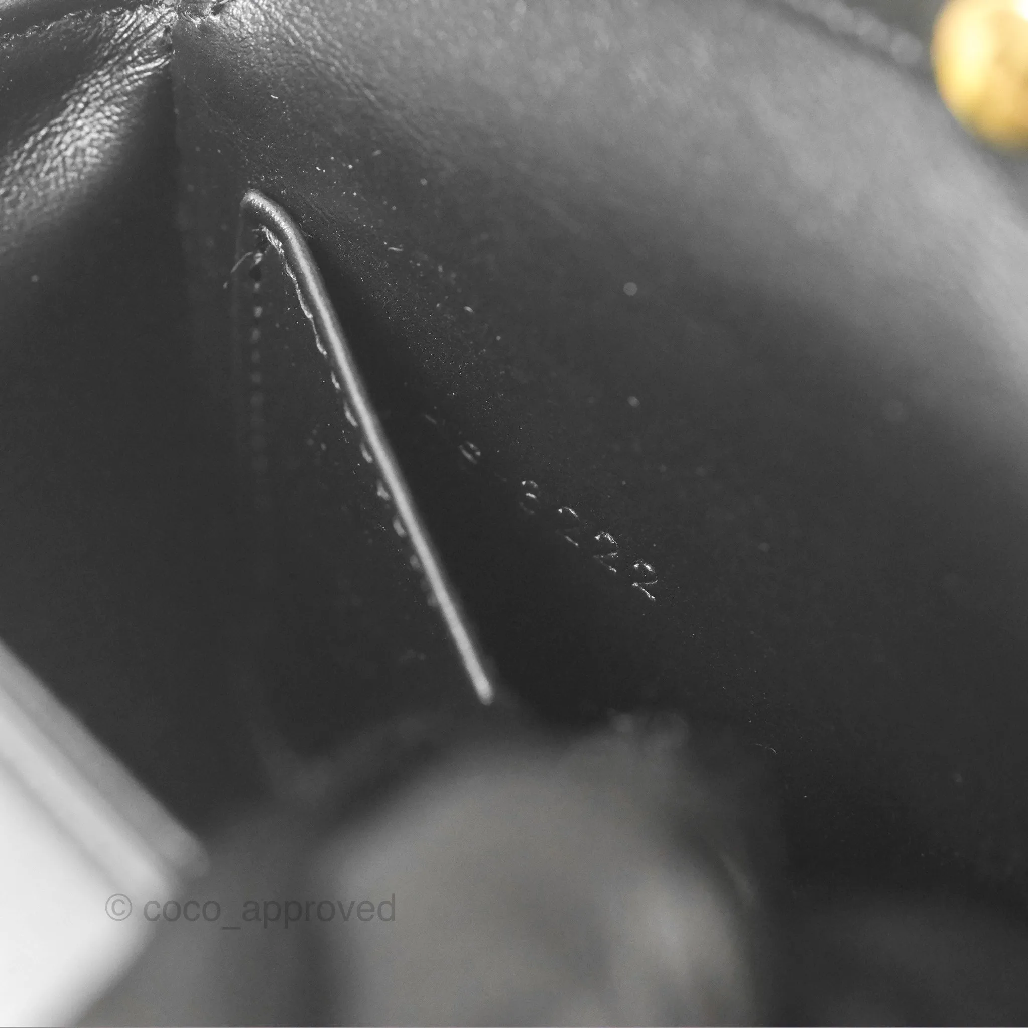 Celine Mini Triomphe Shiny Calfskin Black