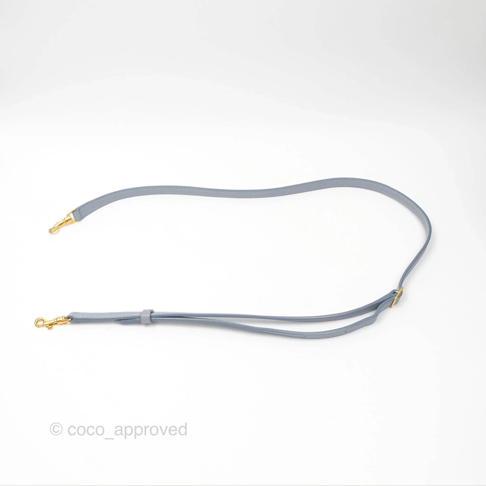 Celine Nano Belt Bag Arctic Blue Grained Calfskin Gold Hardware