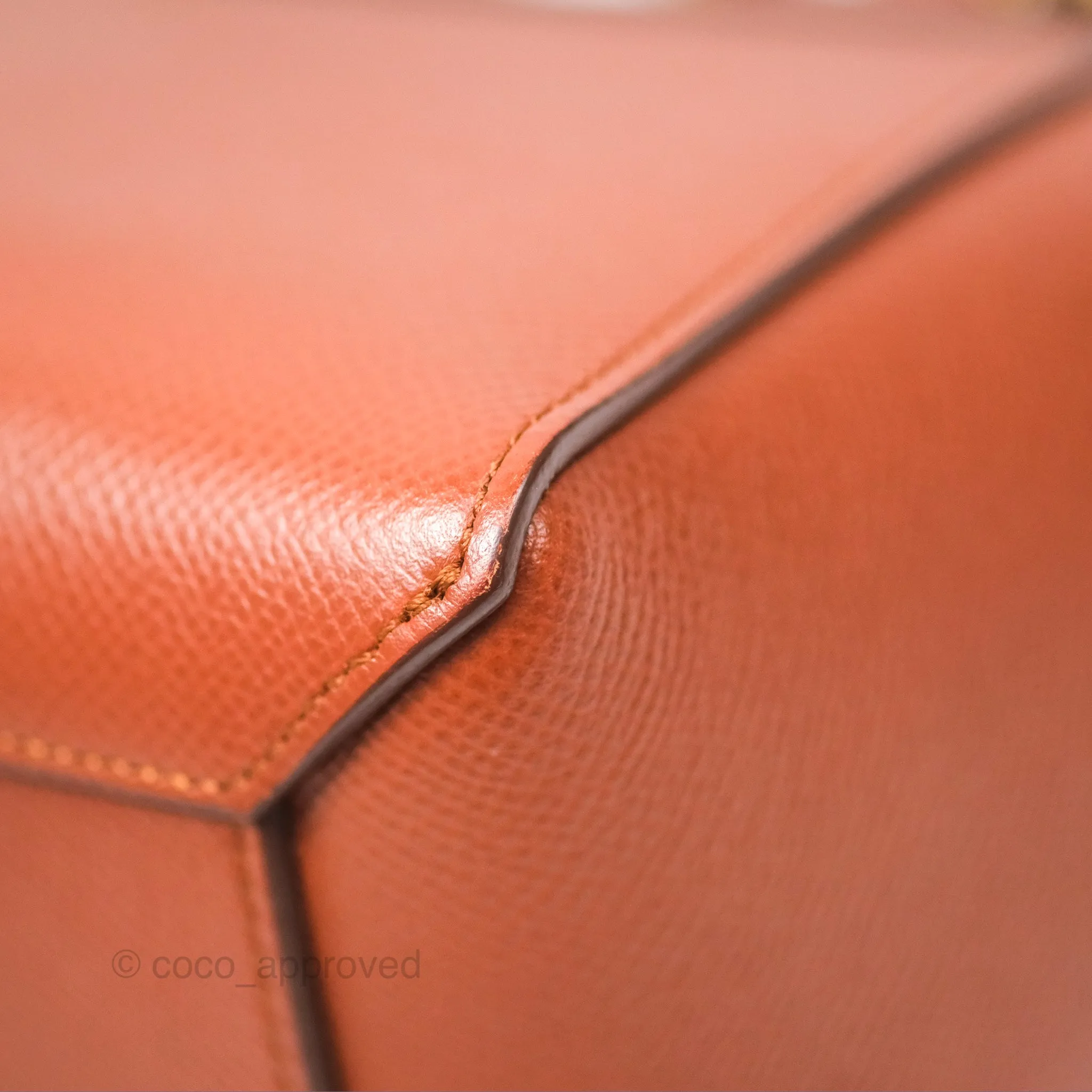 Celine Nano Belt Bag Caramel Grained Calfskin Gold Hardware