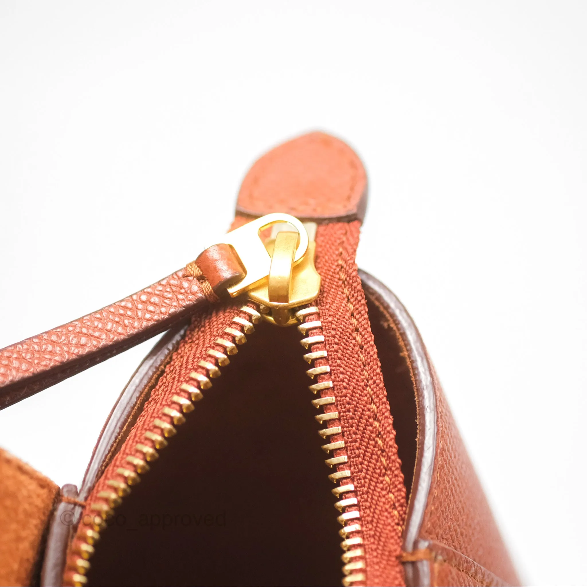 Celine Nano Belt Bag Caramel Grained Calfskin Gold Hardware