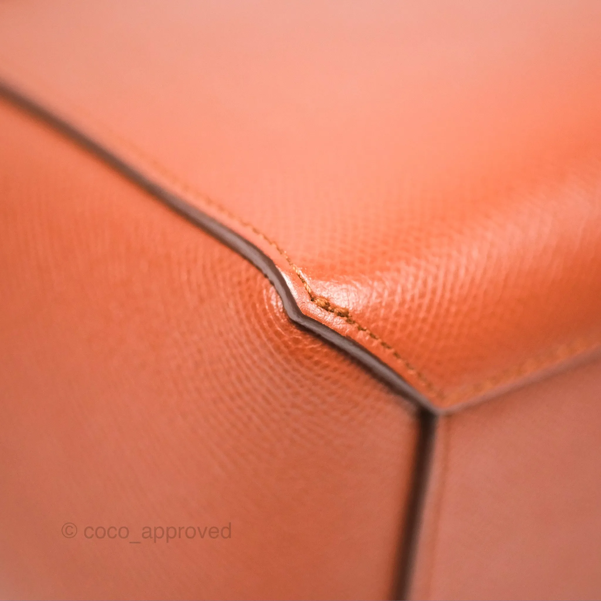 Celine Nano Belt Bag Caramel Grained Calfskin Gold Hardware