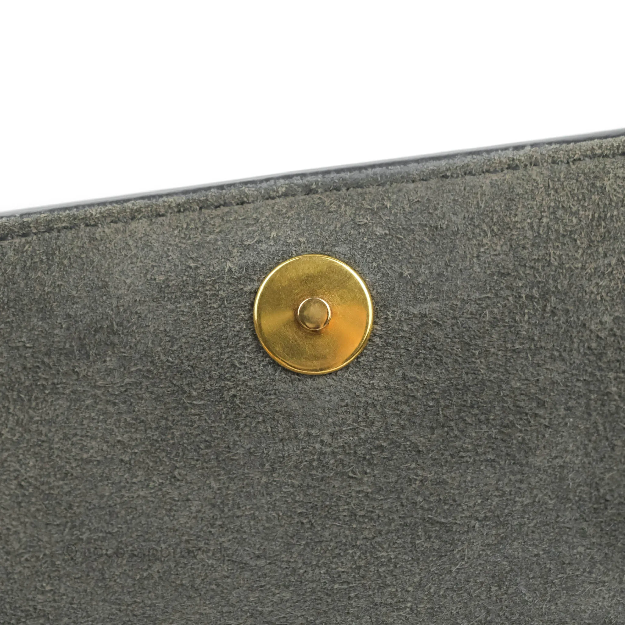 Celine Nano Belt Bag Grey Grained Calfskin Gold Hardware