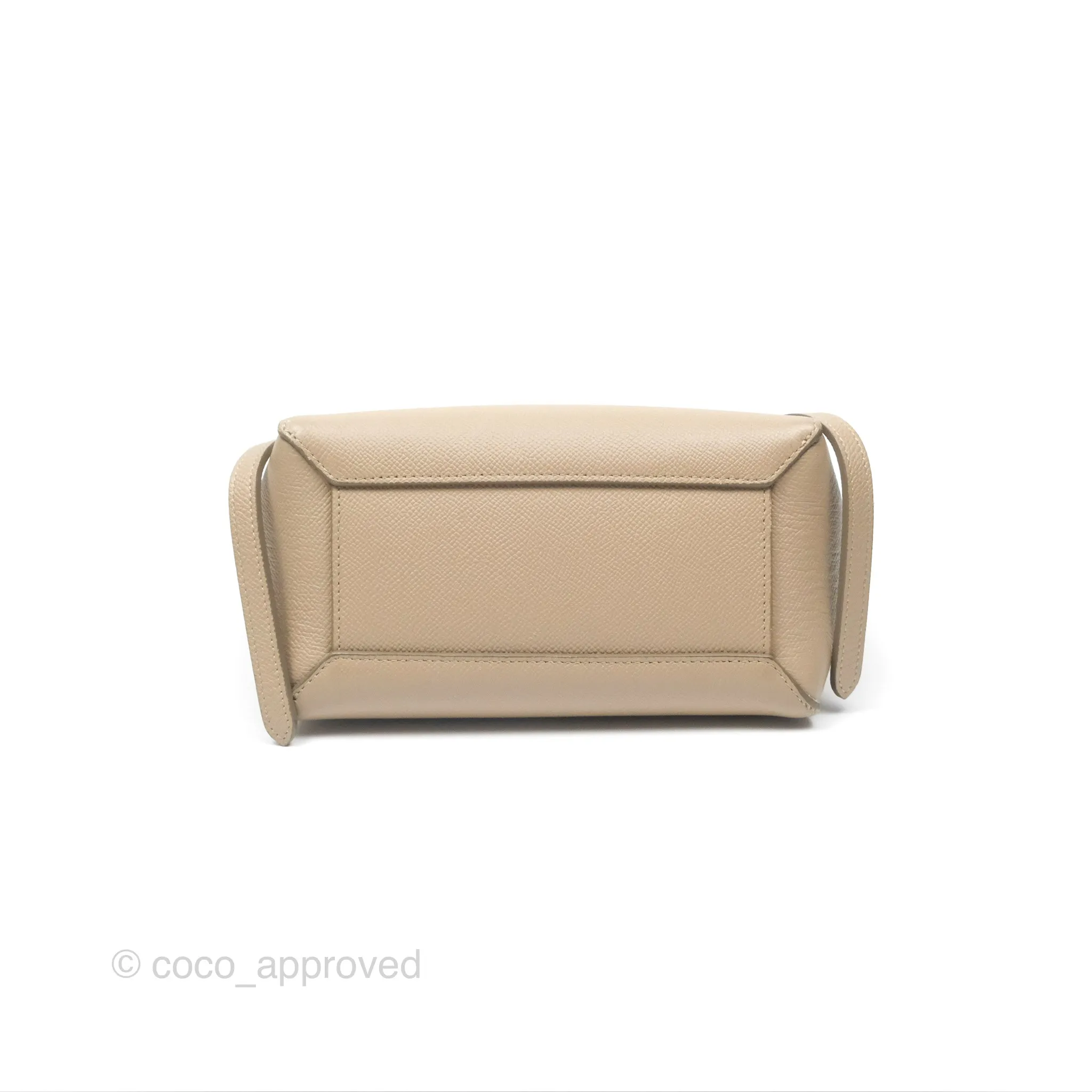 Celine Nano Belt Bag Light Taupe Grained Calfskin Gold Hardware