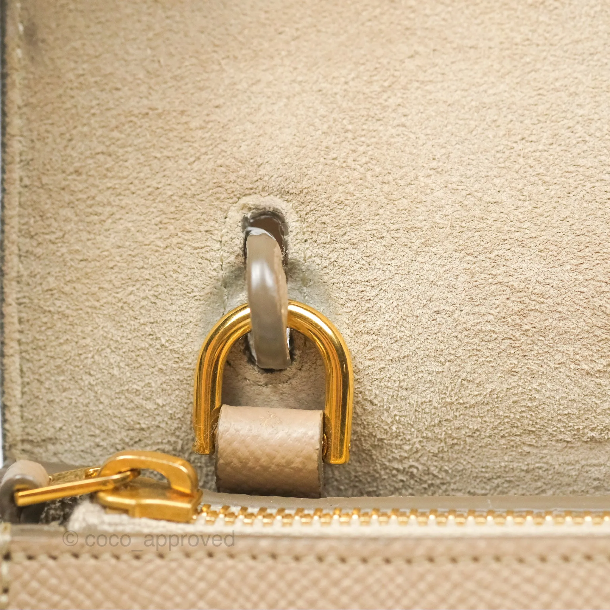 Celine Nano Belt Bag Light Taupe Grained Calfskin Gold Hardware