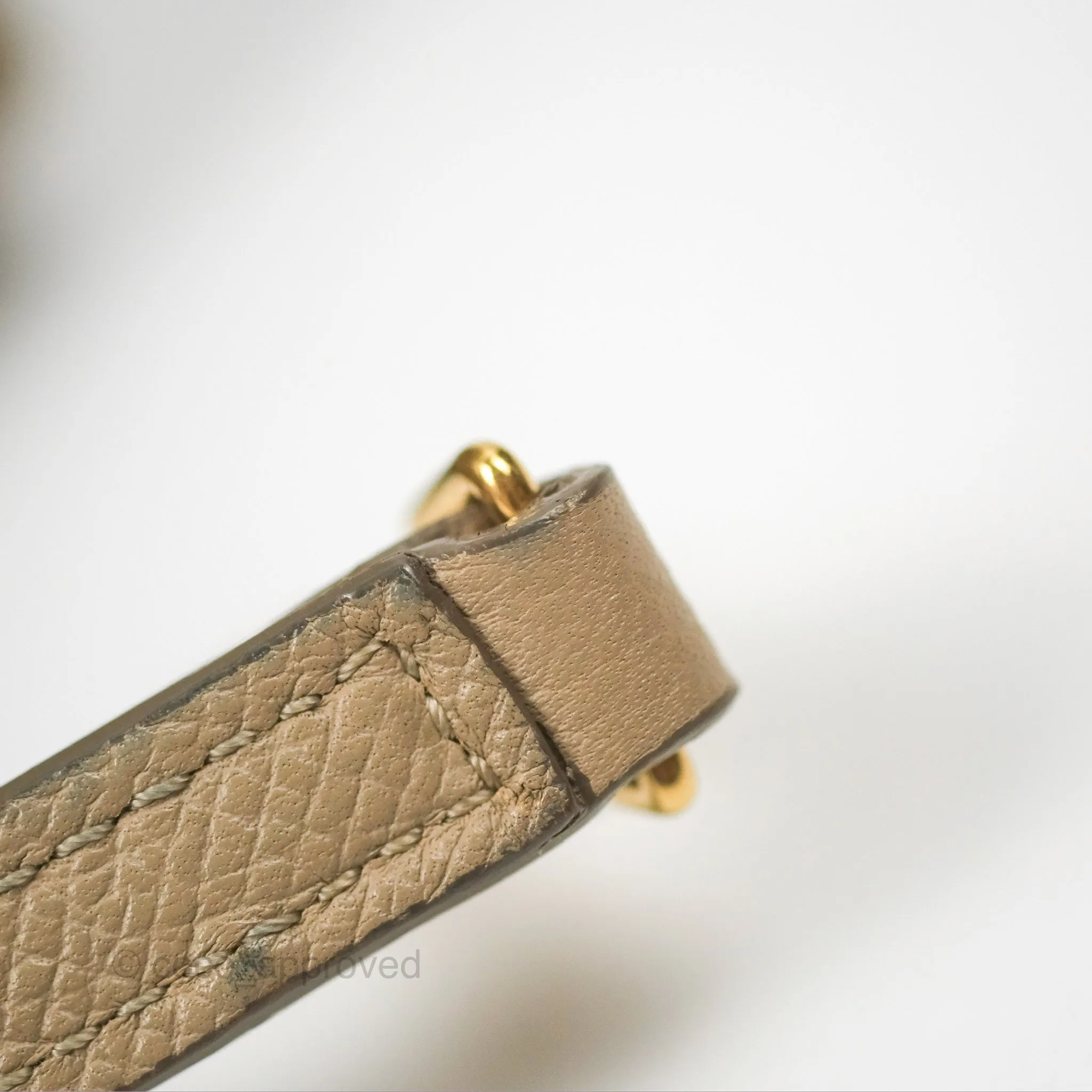 Celine Nano Belt Bag Light Taupe Grained Calfskin Gold Hardware