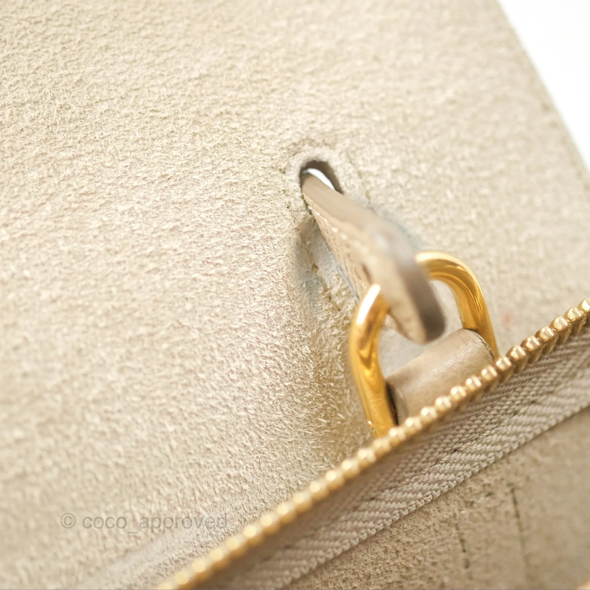 Celine Nano Belt Bag Light Taupe Grained Calfskin Gold Hardware