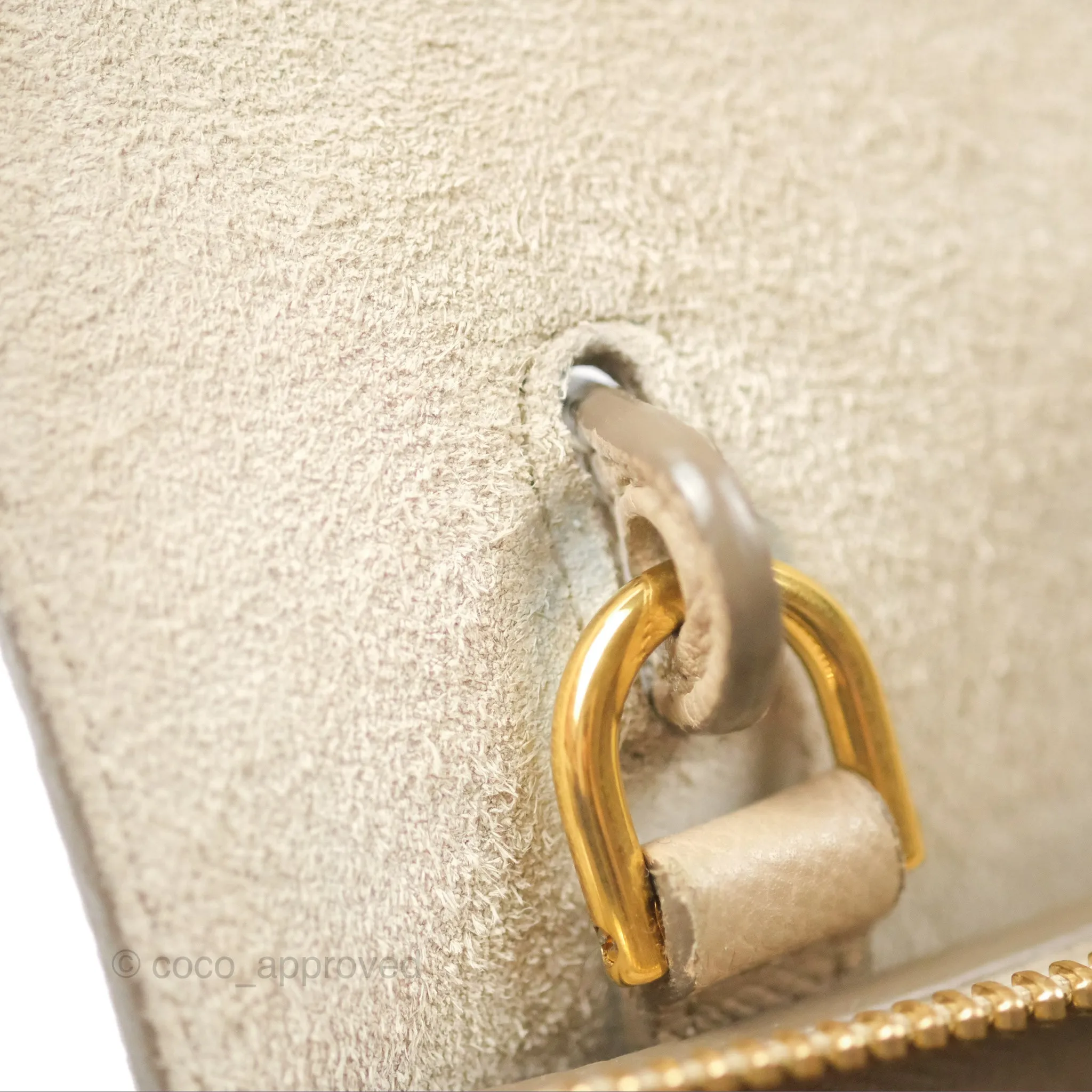 Celine Nano Belt Bag Light Taupe Grained Calfskin Gold Hardware