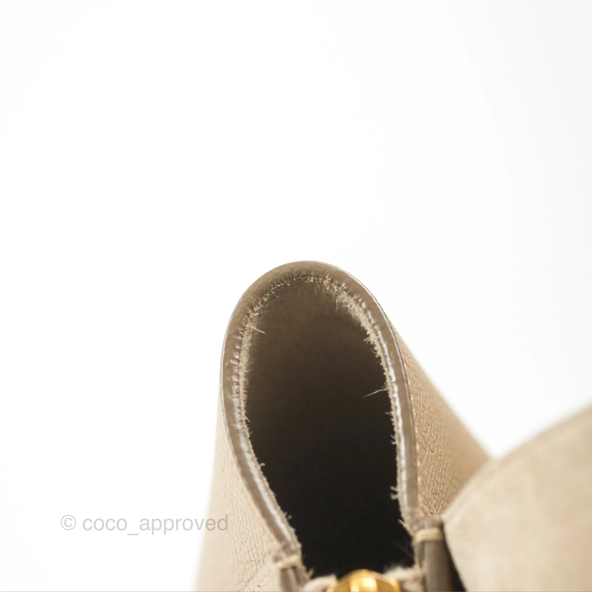 Celine Nano Belt Bag Light Taupe Grained Calfskin Gold Hardware