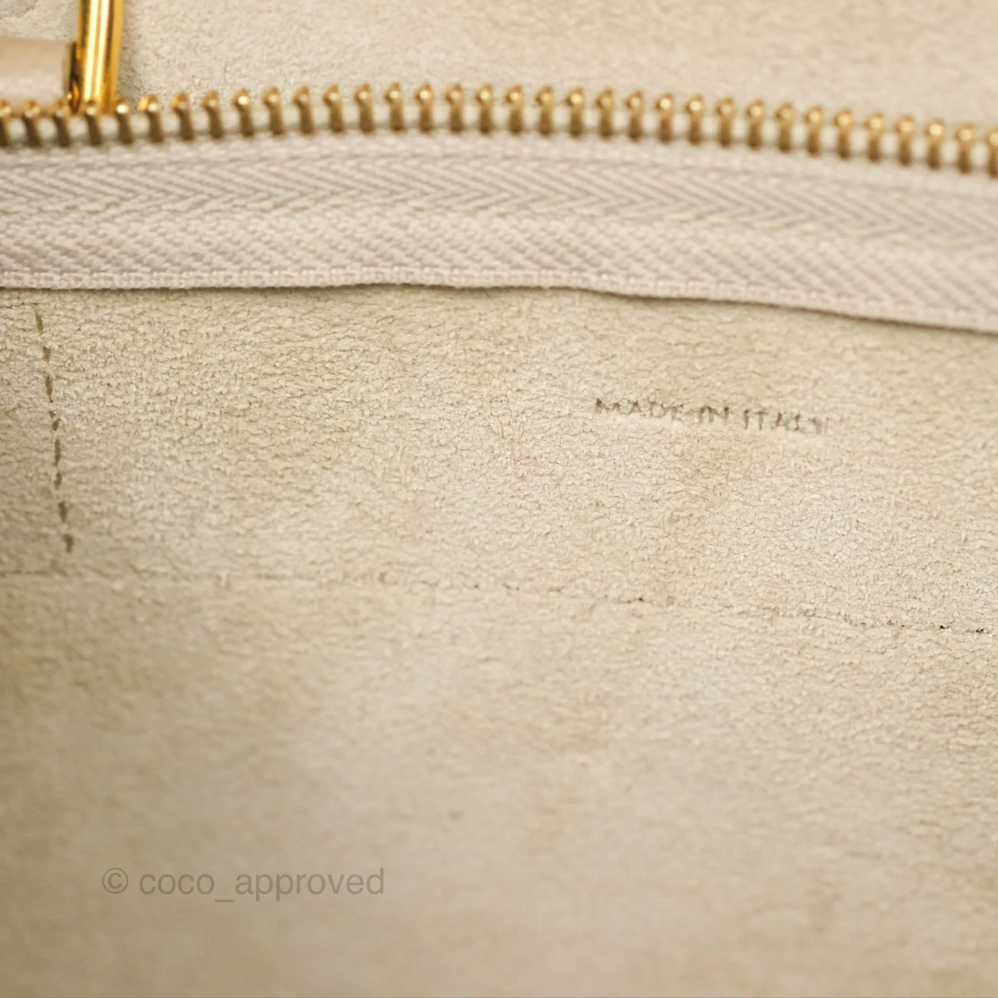 Celine Nano Belt Bag Light Taupe Grained Calfskin Gold Hardware