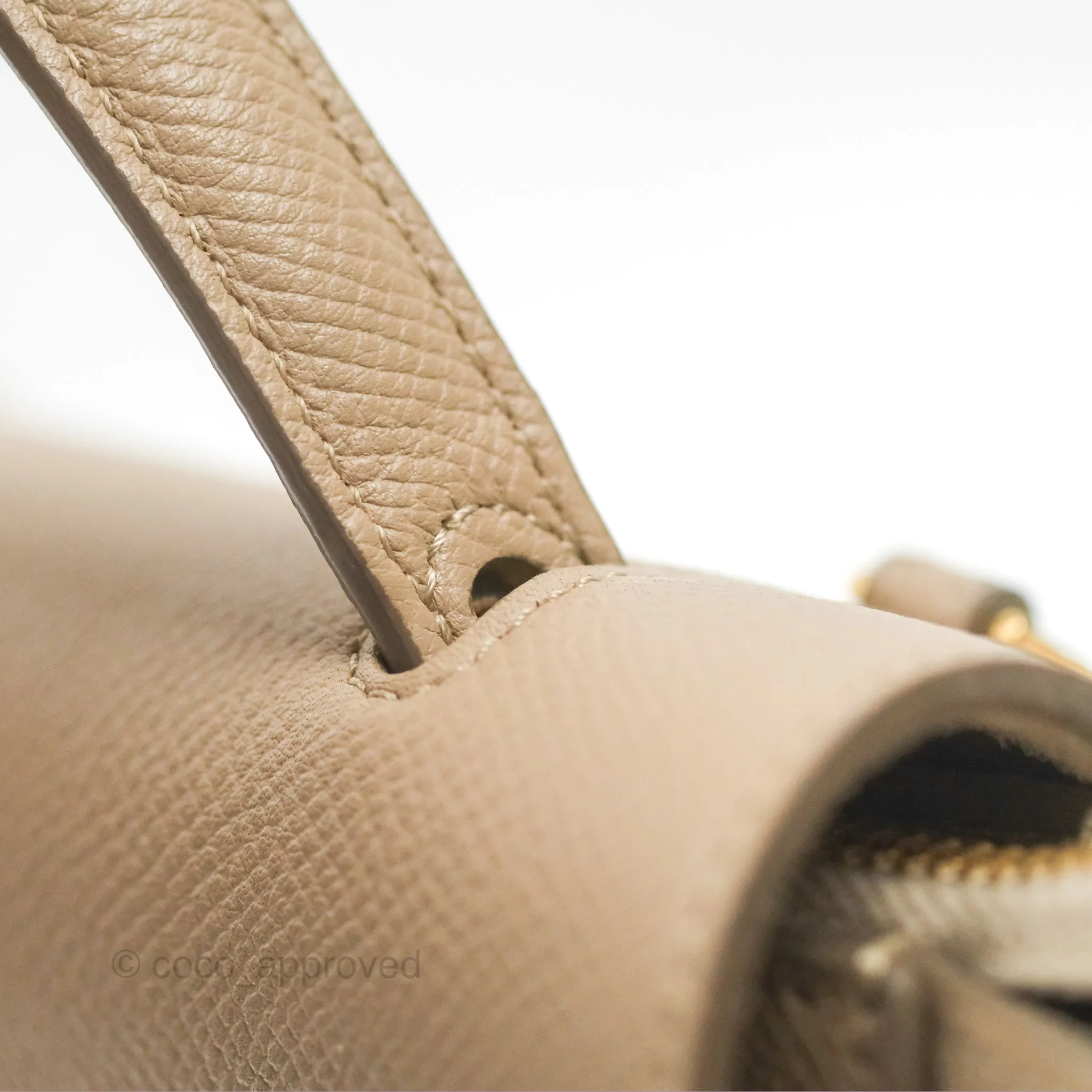 Celine Nano Belt Bag Light Taupe Grained Calfskin Gold Hardware