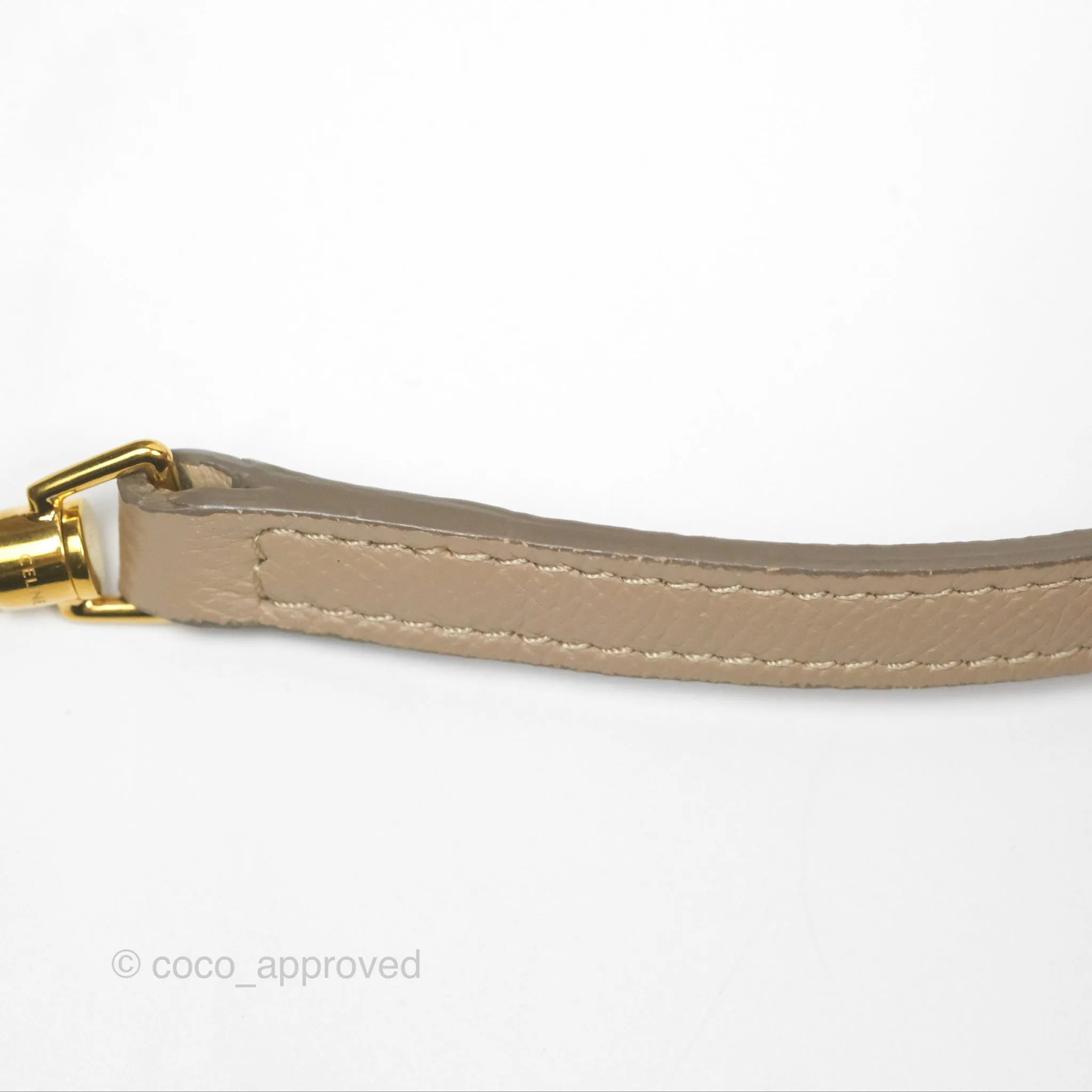 Celine Nano Belt Bag Light Taupe Grained Calfskin Gold Hardware