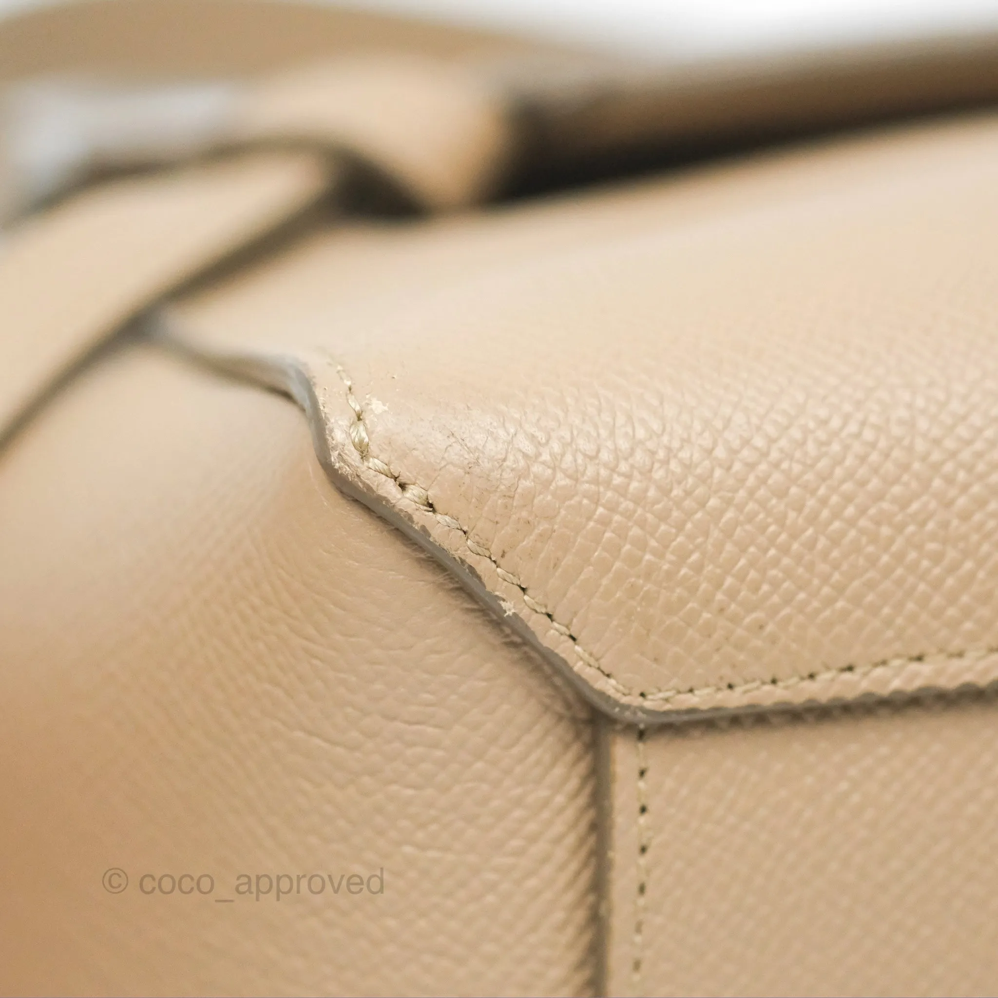 Celine Nano Belt Bag Light Taupe Grained Calfskin Gold Hardware