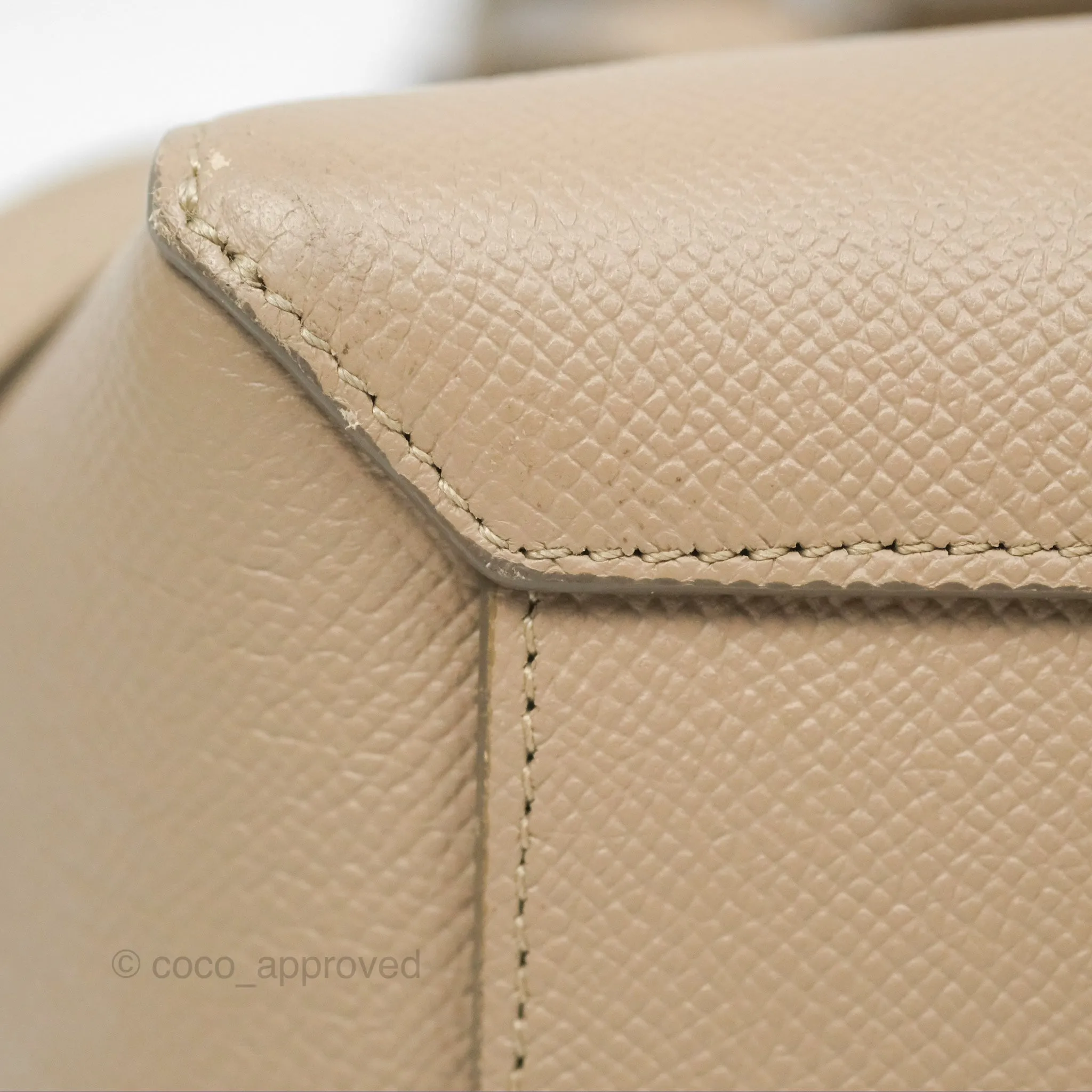 Celine Nano Belt Bag Light Taupe Grained Calfskin Gold Hardware