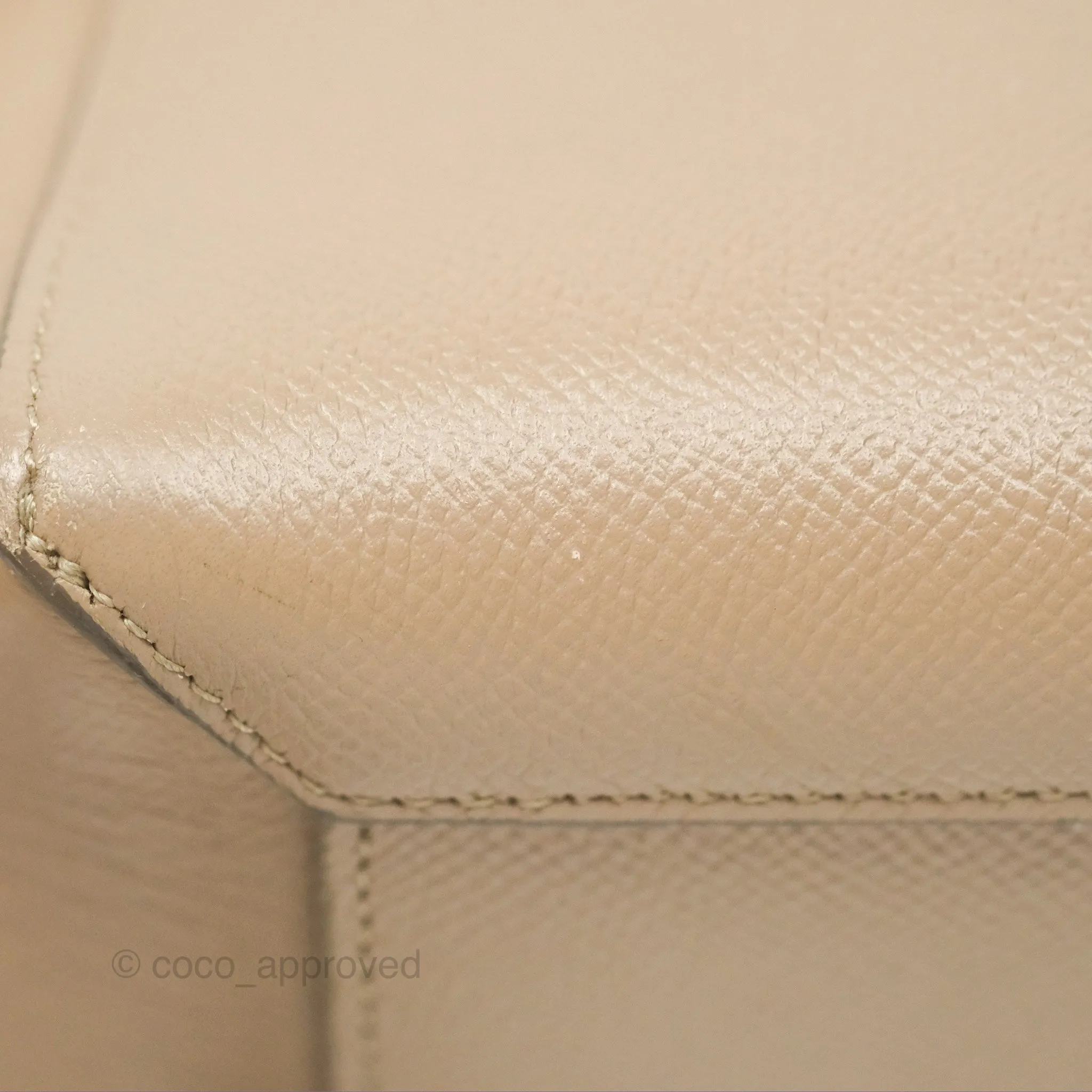 Celine Nano Belt Bag Light Taupe Grained Calfskin Gold Hardware