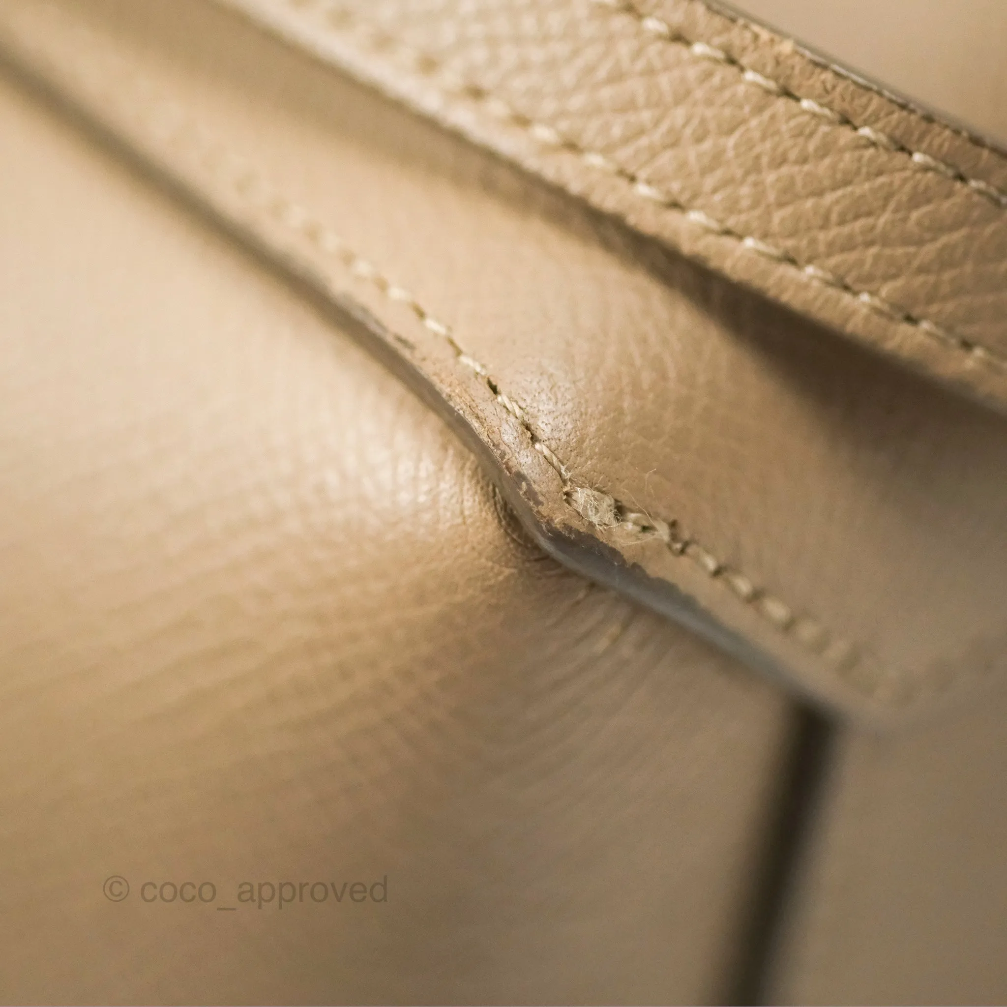 Celine Nano Belt Bag Light Taupe Grained Calfskin Gold Hardware