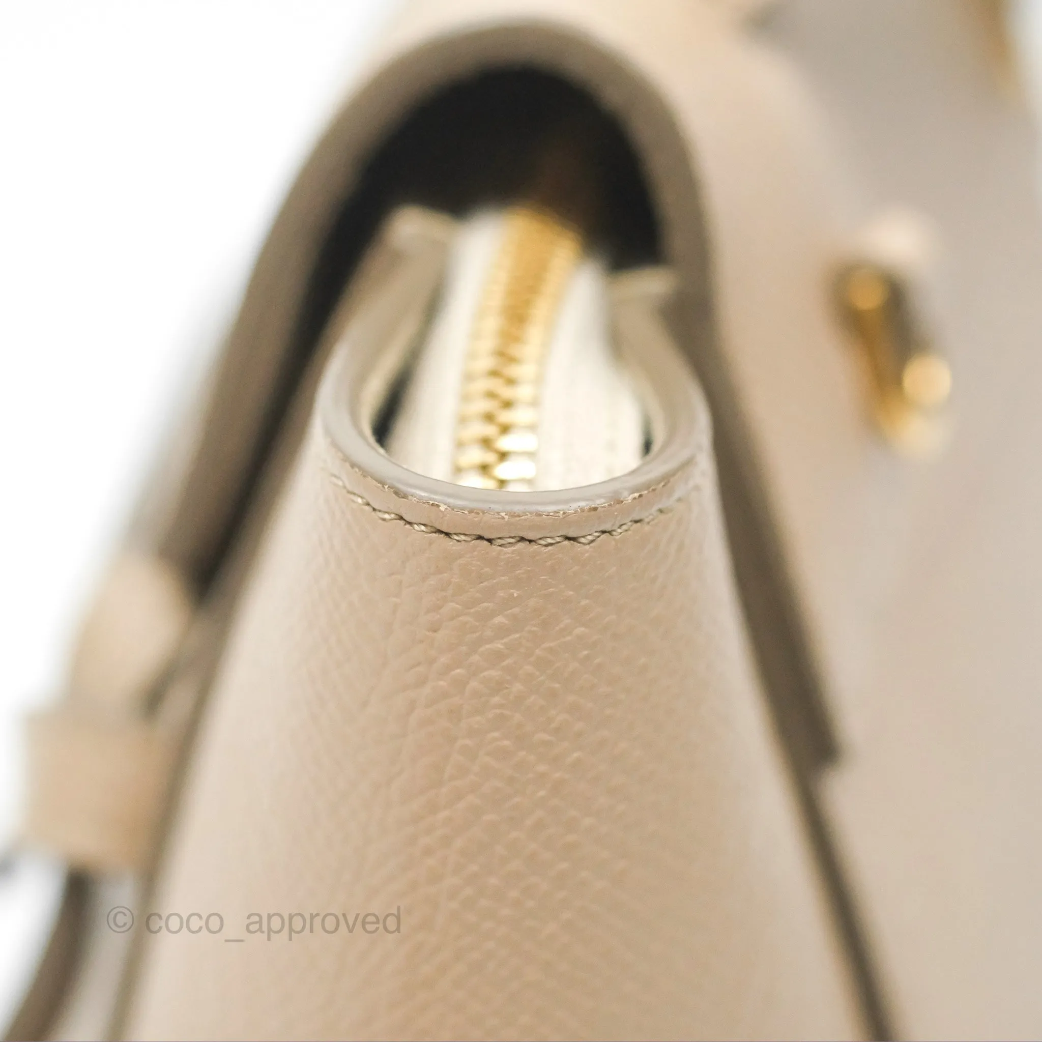 Celine Nano Belt Bag Light Taupe Grained Calfskin Gold Hardware