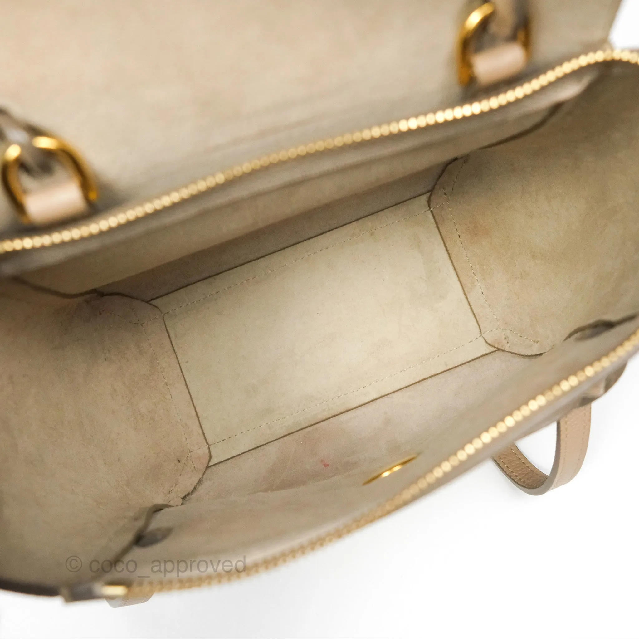 Celine Nano Belt Bag Light Taupe Grained Calfskin Gold Hardware