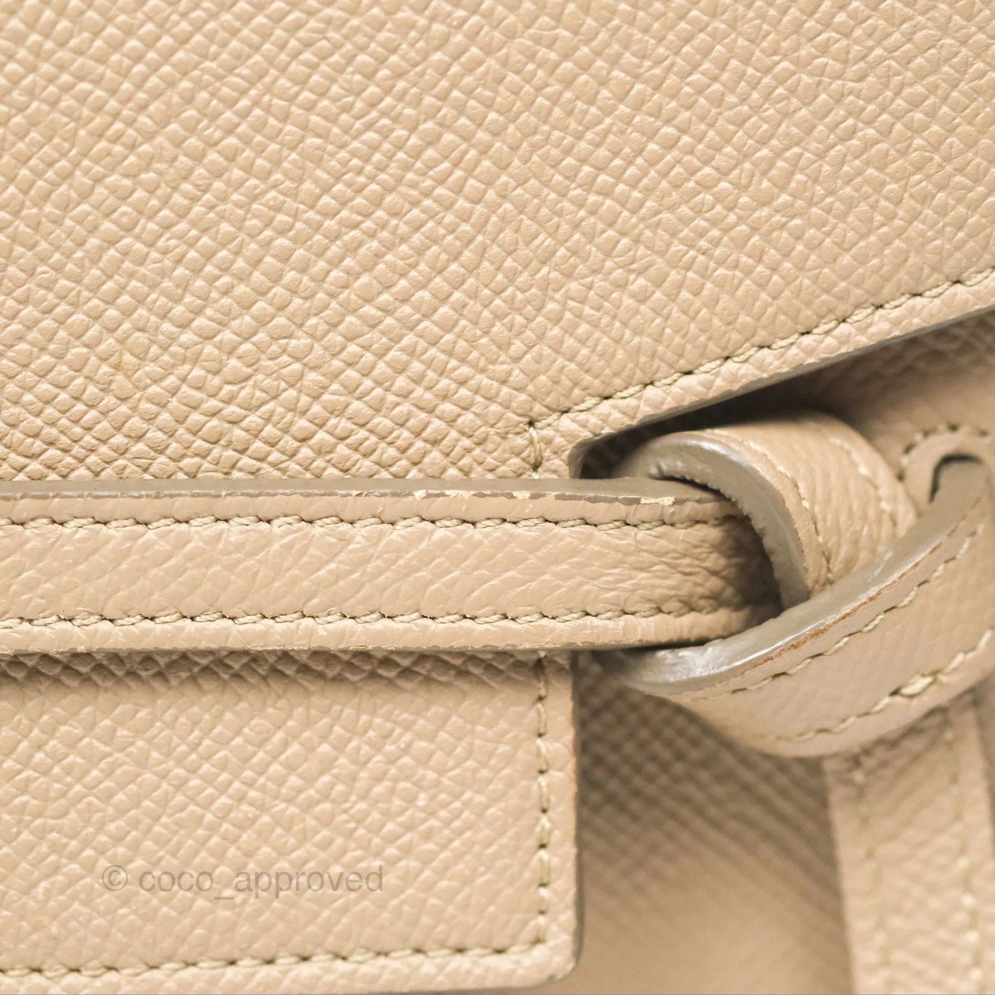 Celine Nano Belt Bag Light Taupe Grained Calfskin Gold Hardware