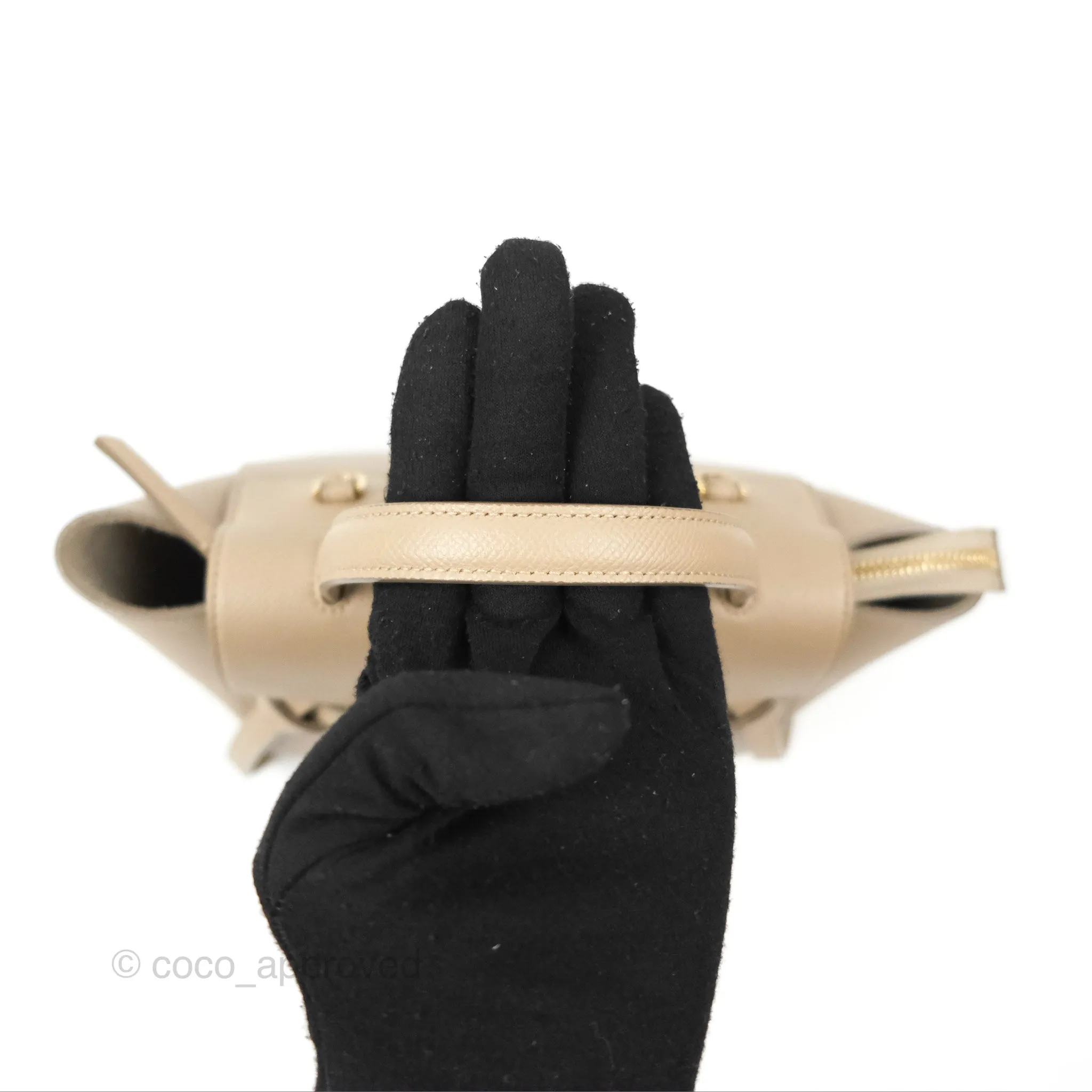 Celine Nano Belt Bag Light Taupe Grained Calfskin Gold Hardware