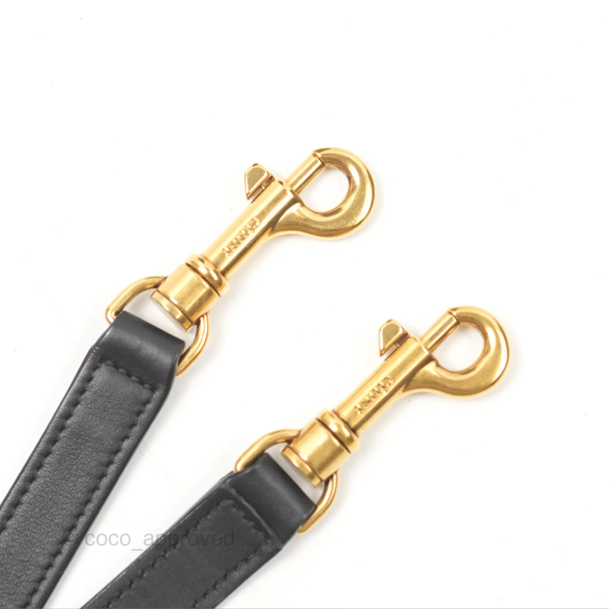 Celine Nano Luggage Bag Black Gold Hardware