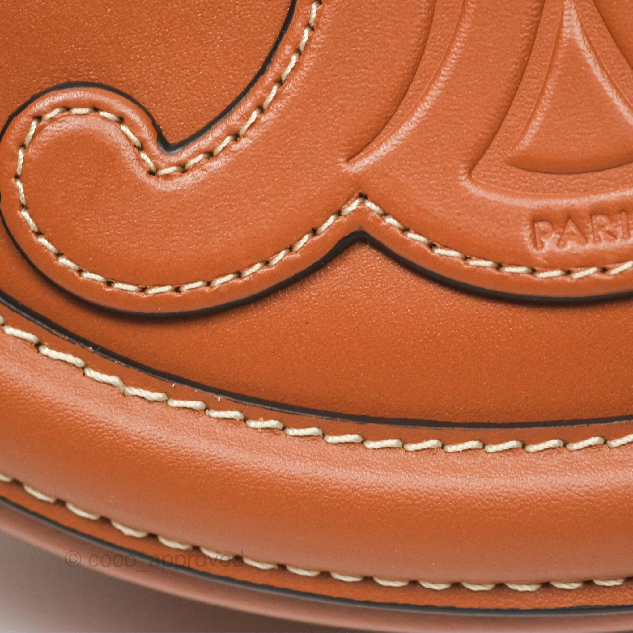 Celine Oval Bag Cuir Triomphe Tan Calfskin