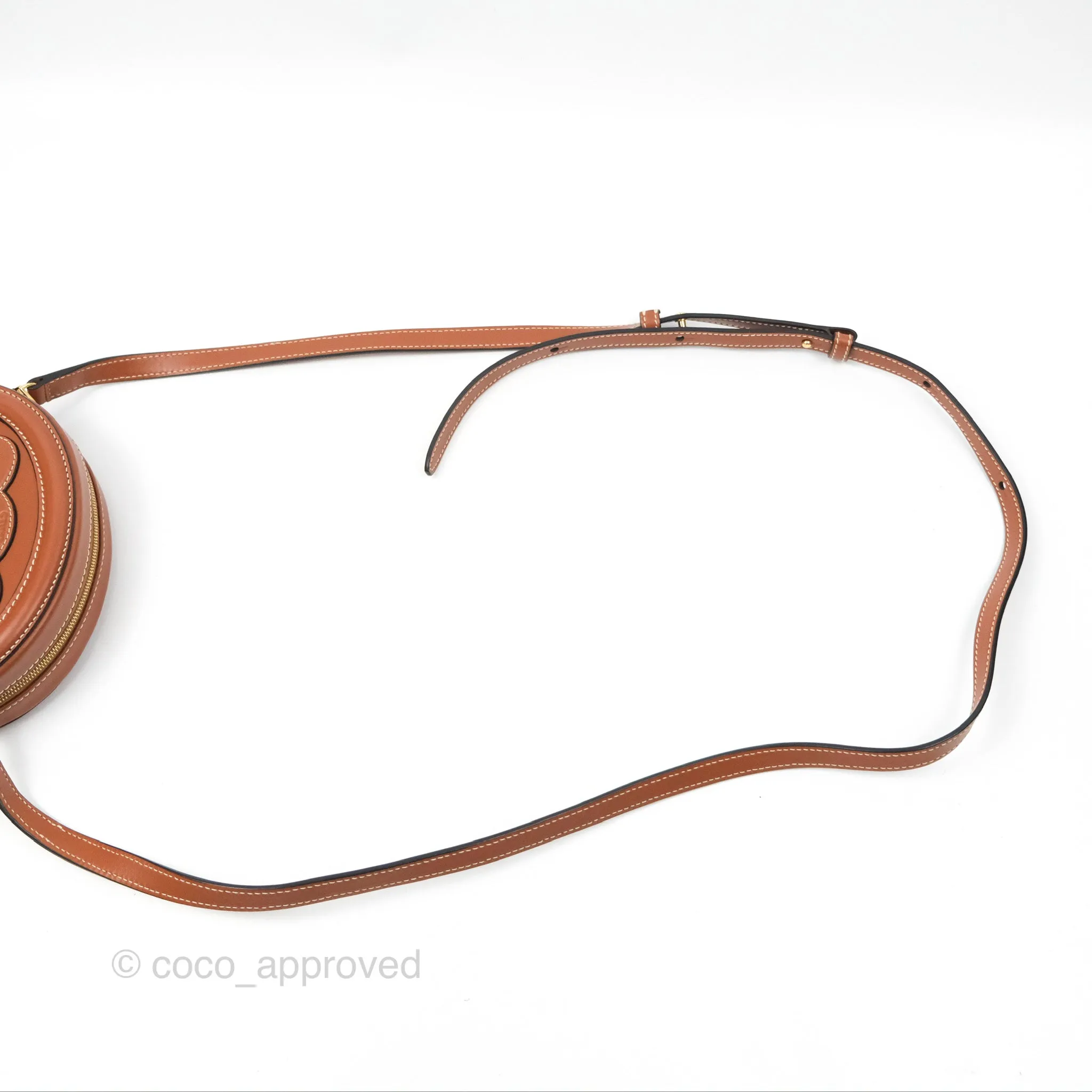 Celine Oval Bag Cuir Triomphe Tan Calfskin