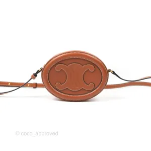 Celine Oval Bag Cuir Triomphe Tan Calfskin