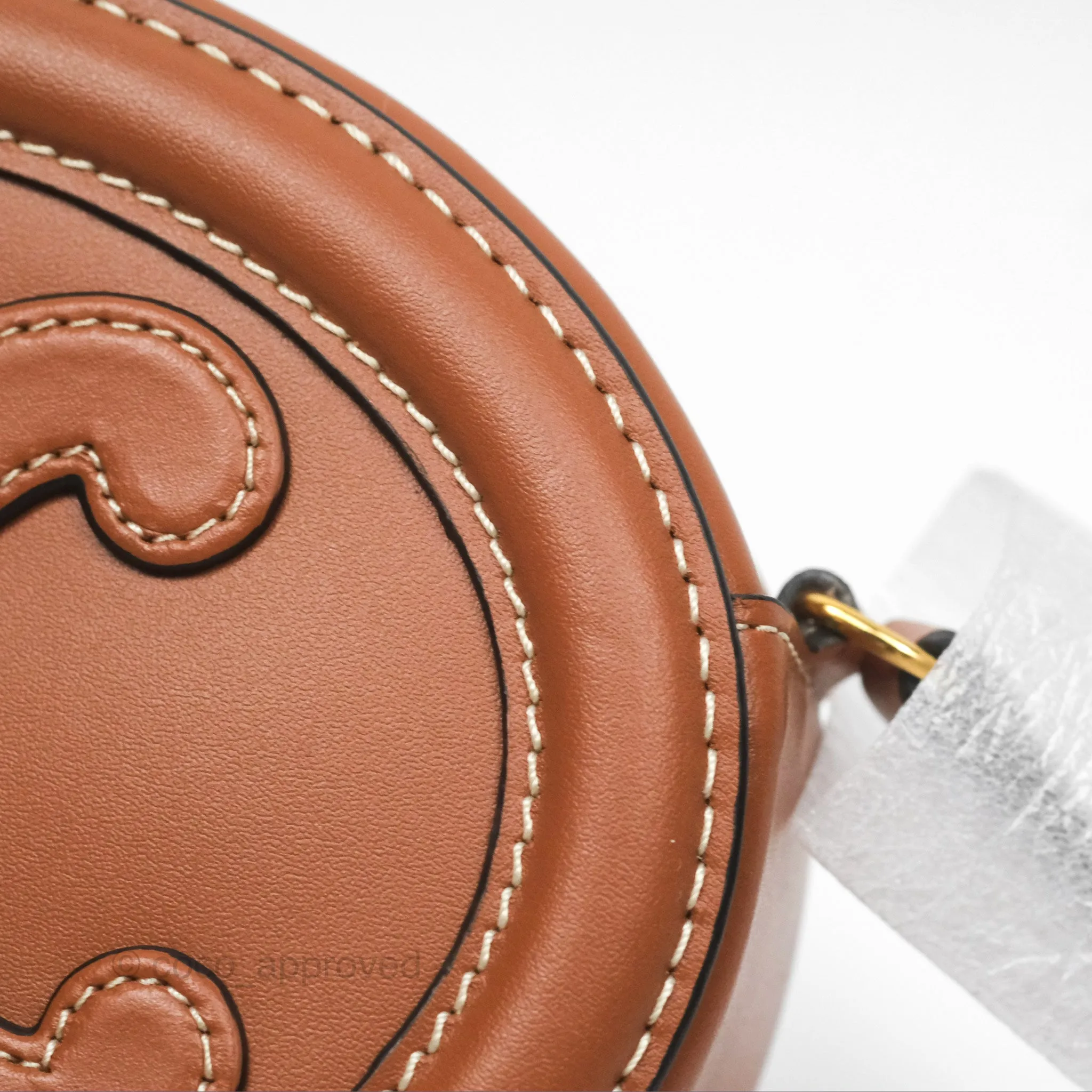 Celine Oval Bag Cuir Triomphe Tan Calfskin