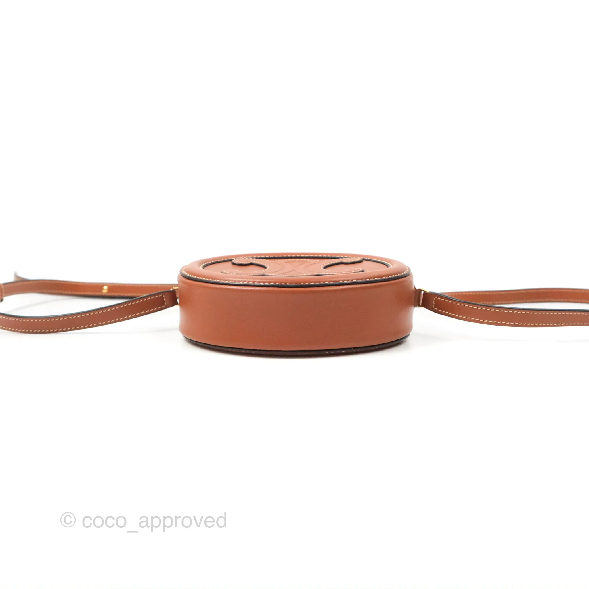 Celine Oval Bag Cuir Triomphe Tan Calfskin
