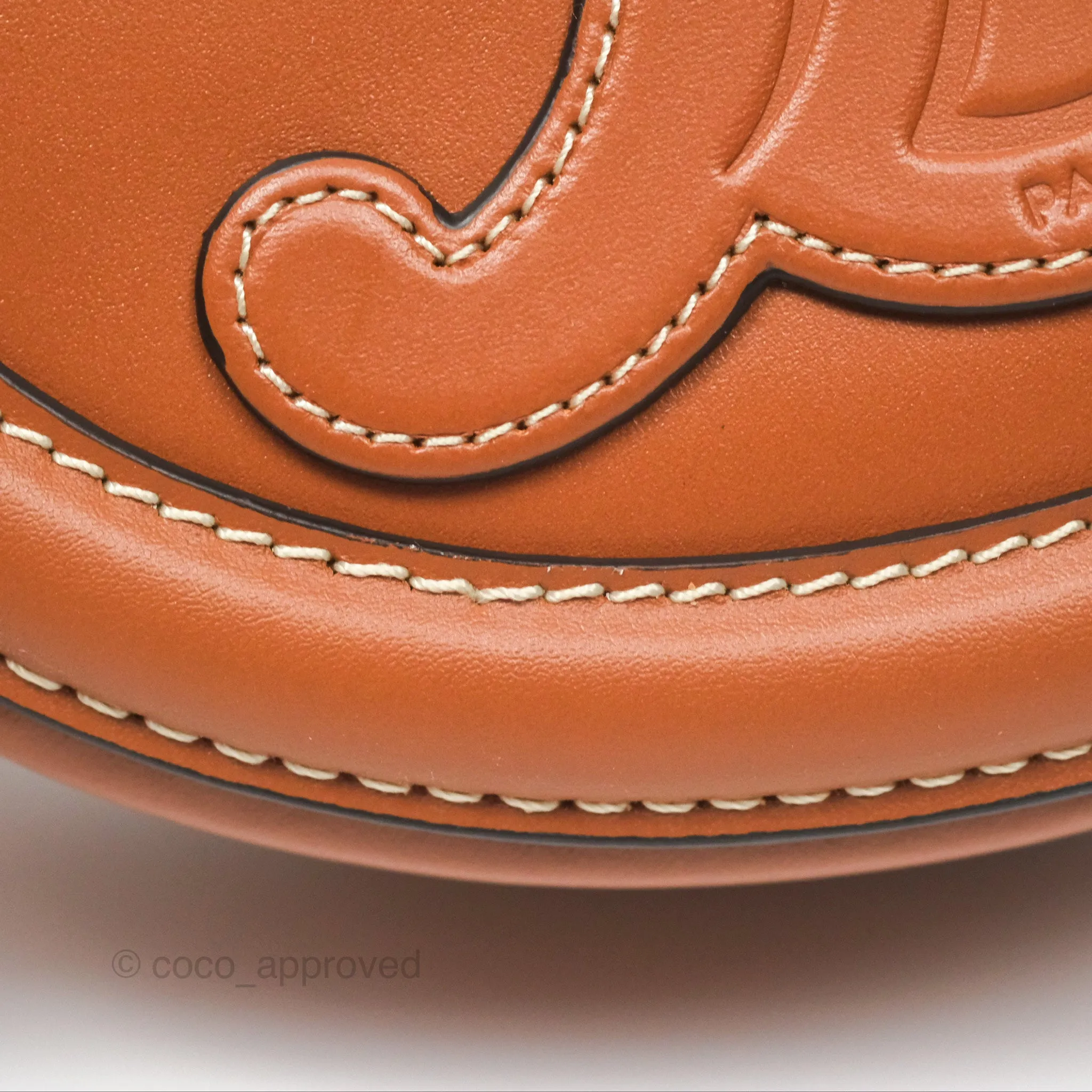 Celine Oval Bag Cuir Triomphe Tan Calfskin