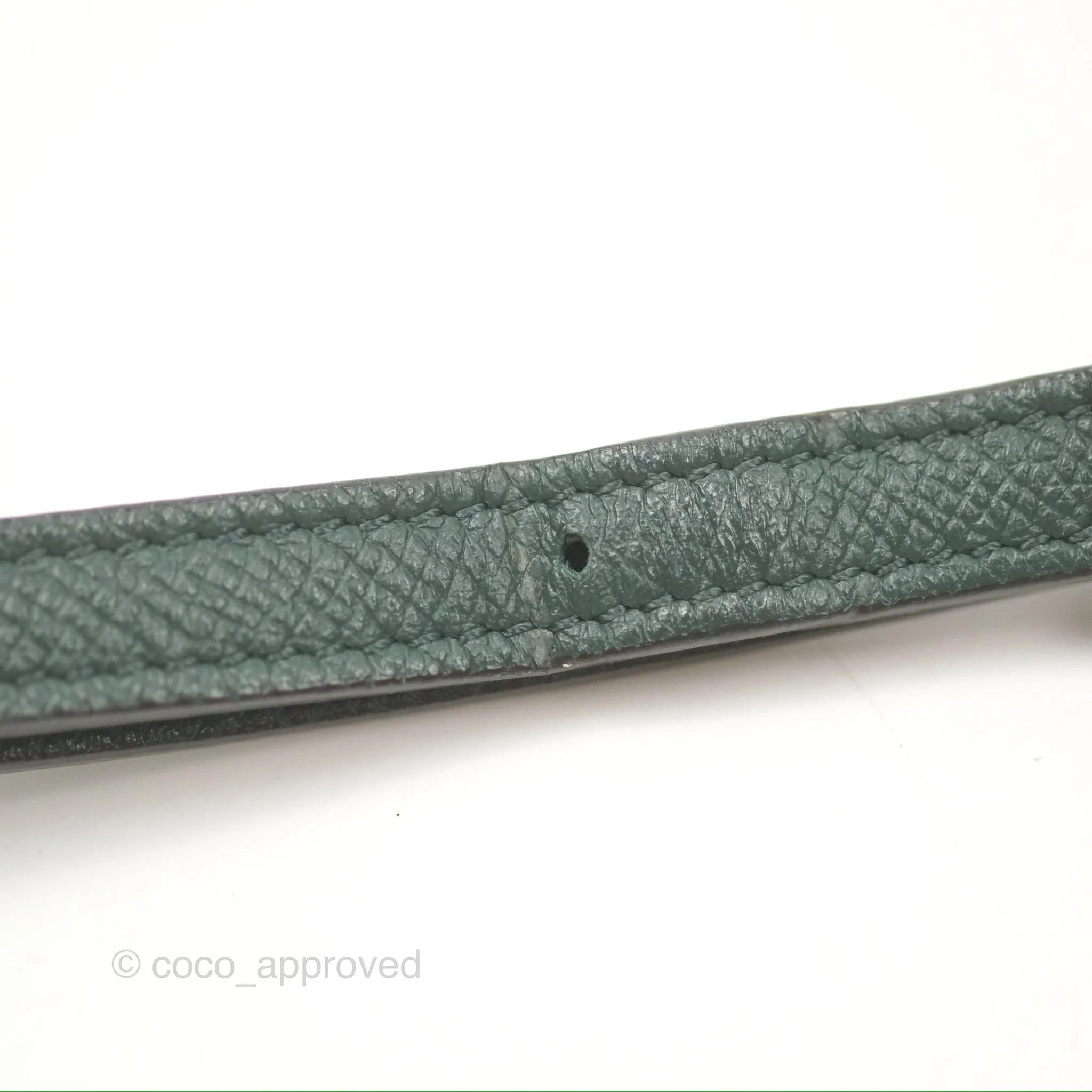 Celine Pico Belt Bag Amazone Green Grained Calfskin Gold Hardware