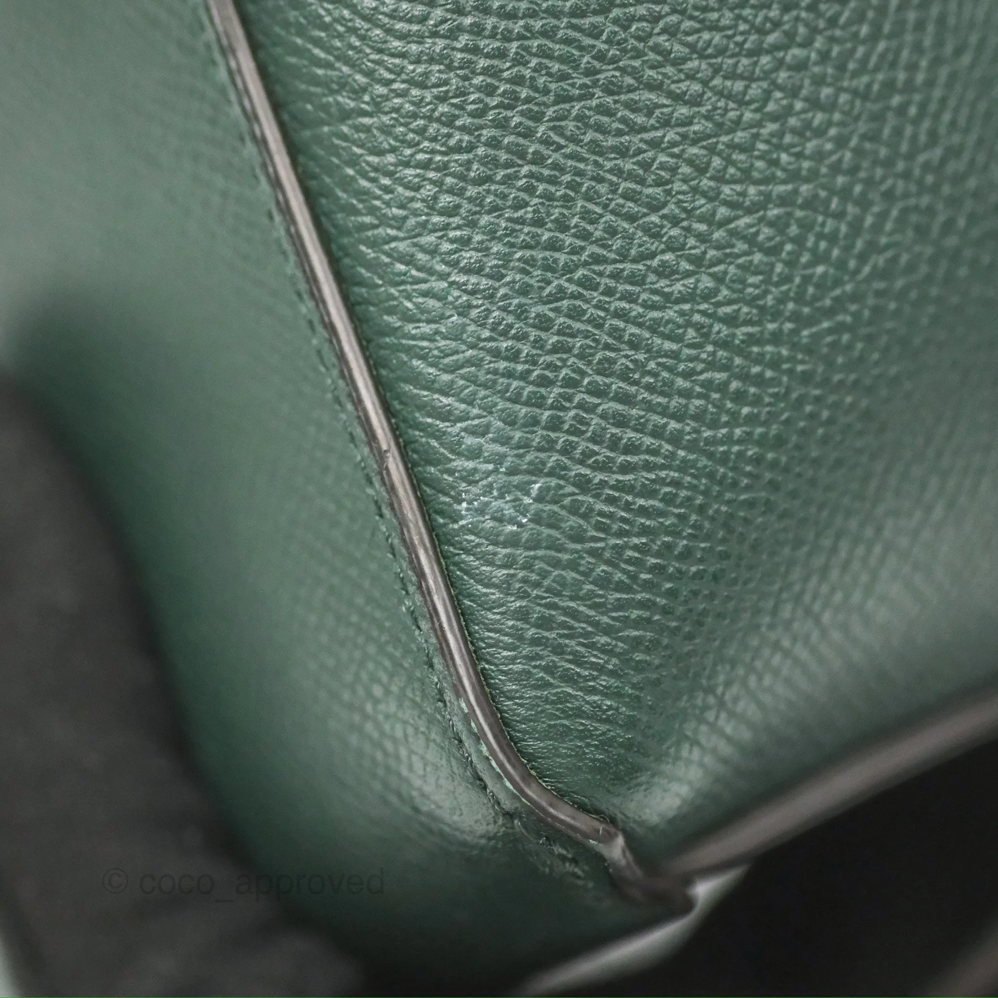 Celine Pico Belt Bag Amazone Green Grained Calfskin Gold Hardware