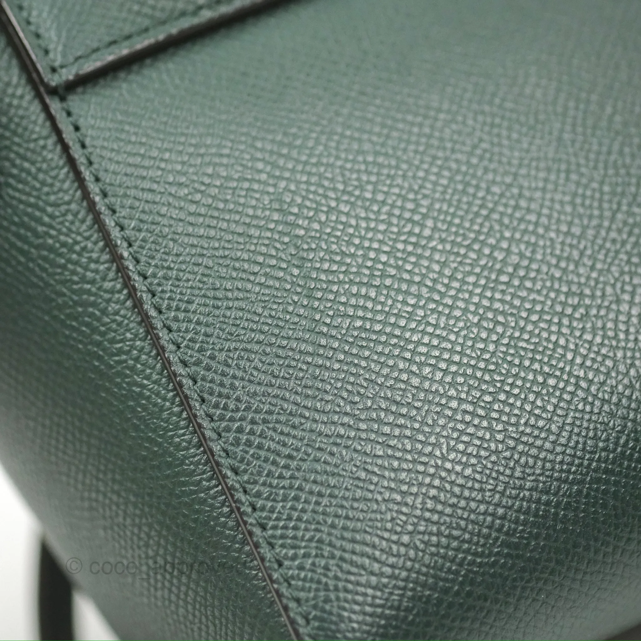 Celine Pico Belt Bag Amazone Green Grained Calfskin Gold Hardware