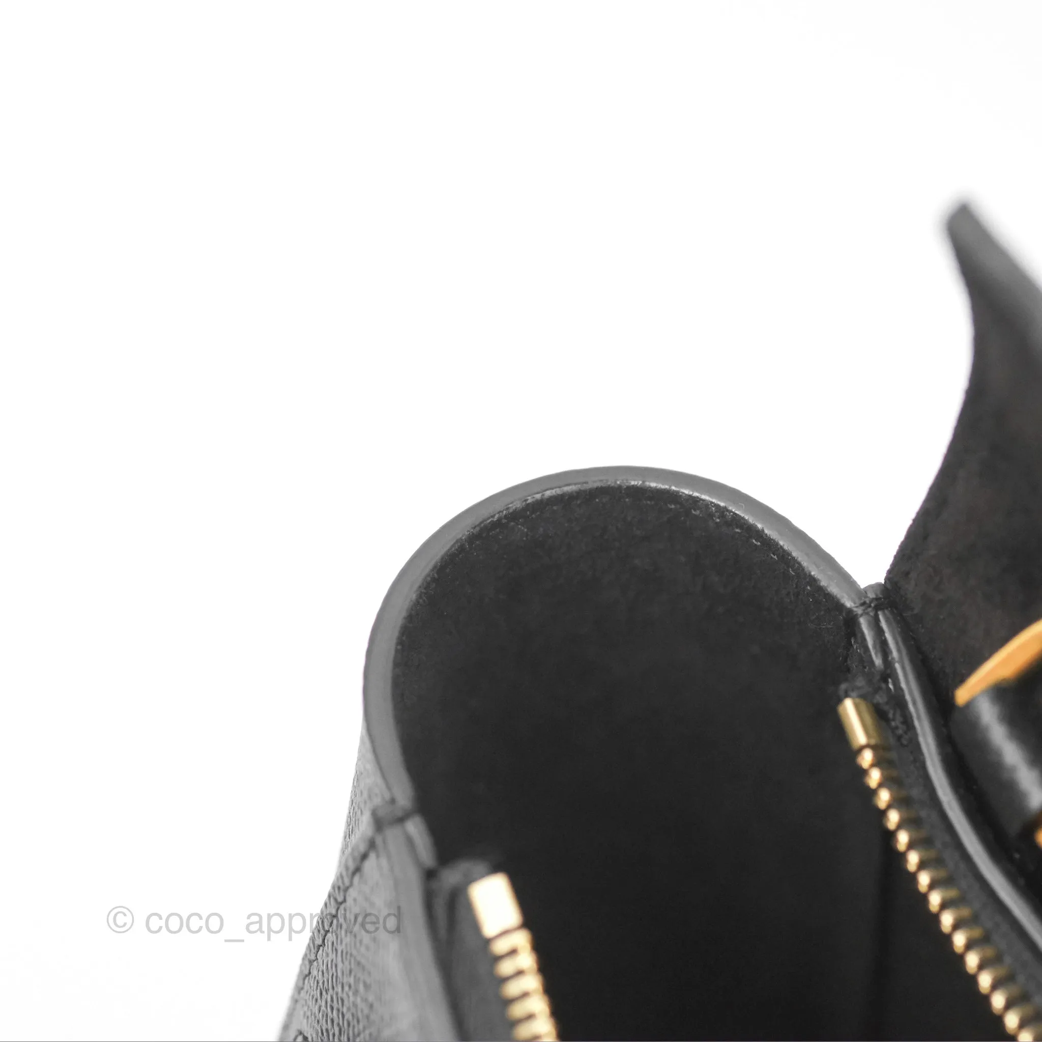 Celine Pico Belt Bag Black Grained Calfskin Gold Hardware