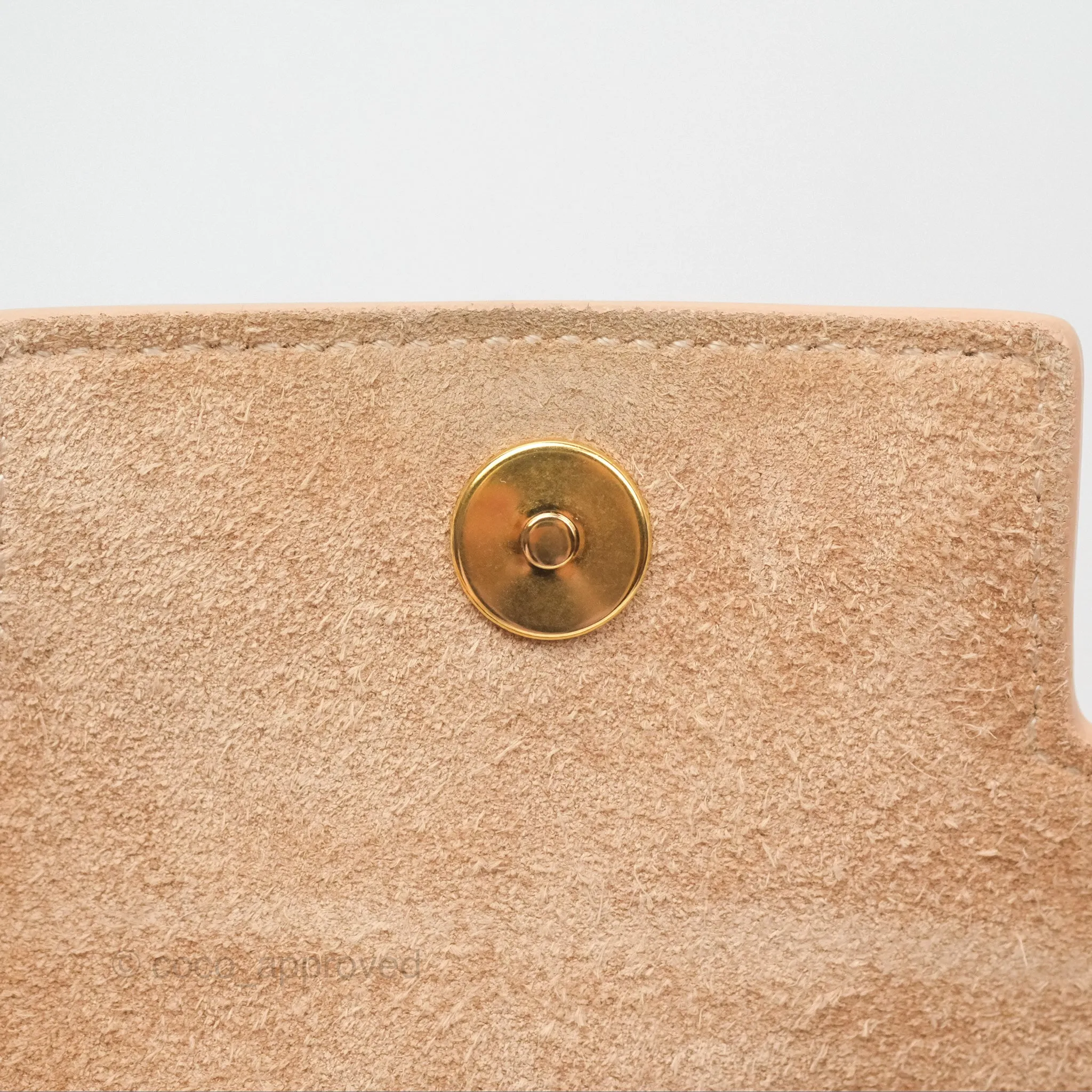 Celine Pico Belt Bag Desert Rose Grained Calfskin Gold Hardware