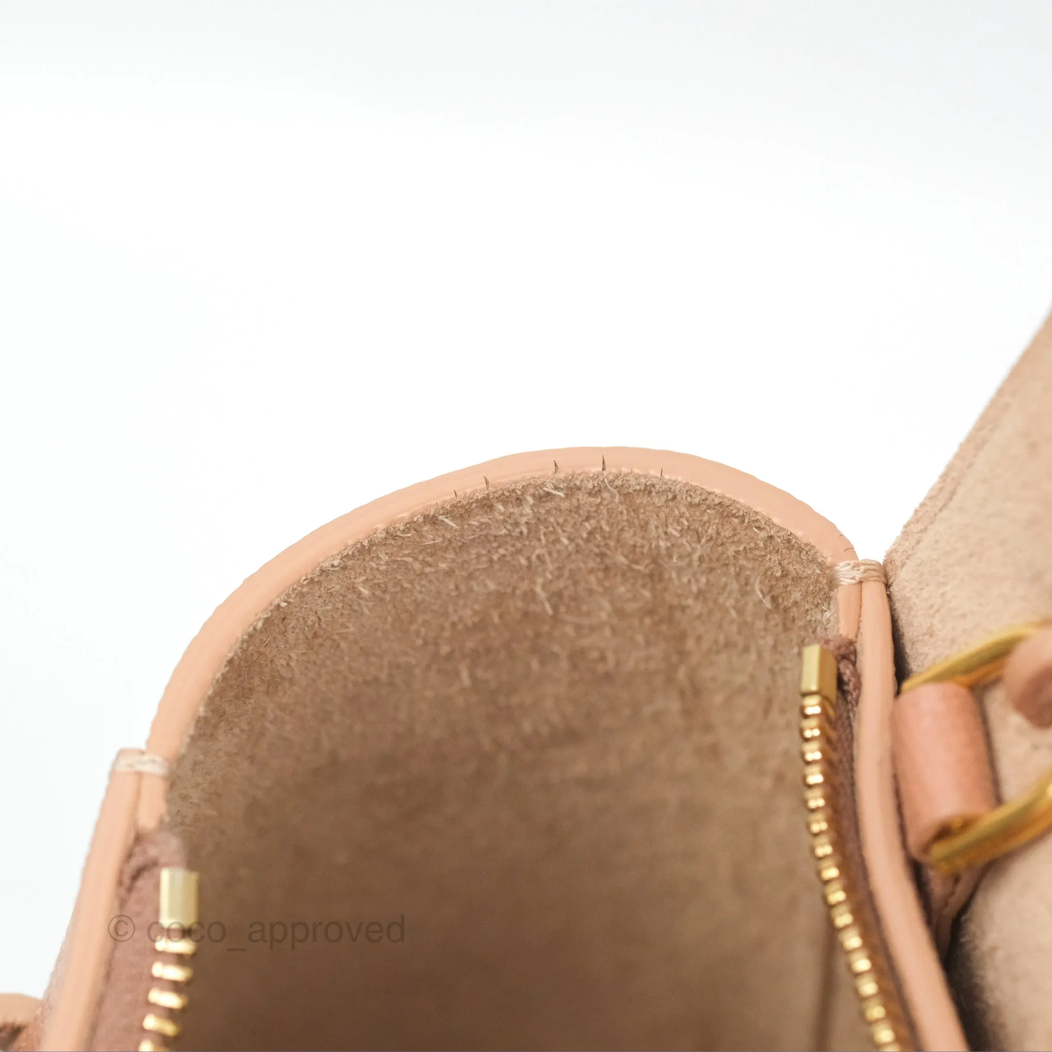 Celine Pico Belt Bag Desert Rose Grained Calfskin Gold Hardware