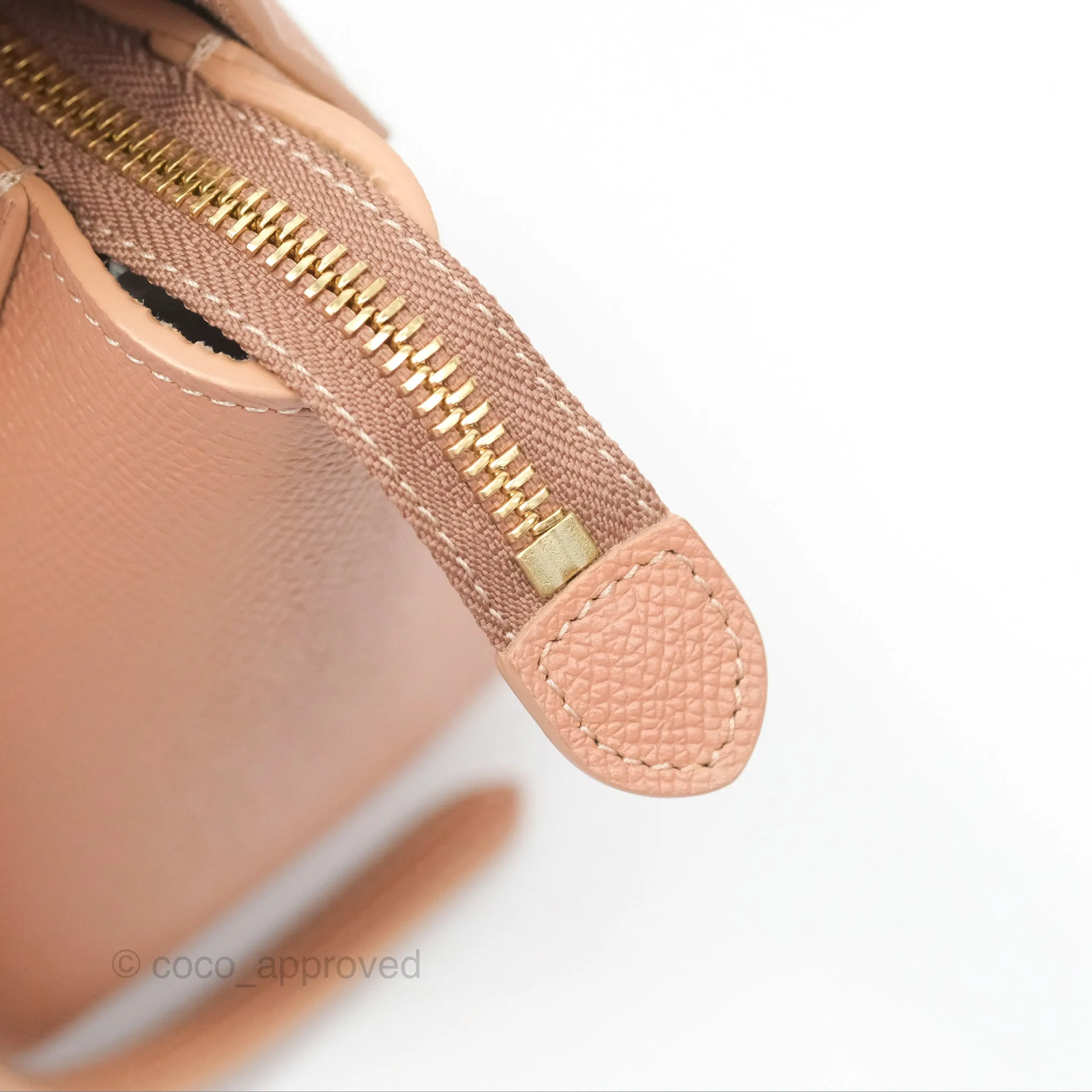 Celine Pico Belt Bag Desert Rose Grained Calfskin Gold Hardware