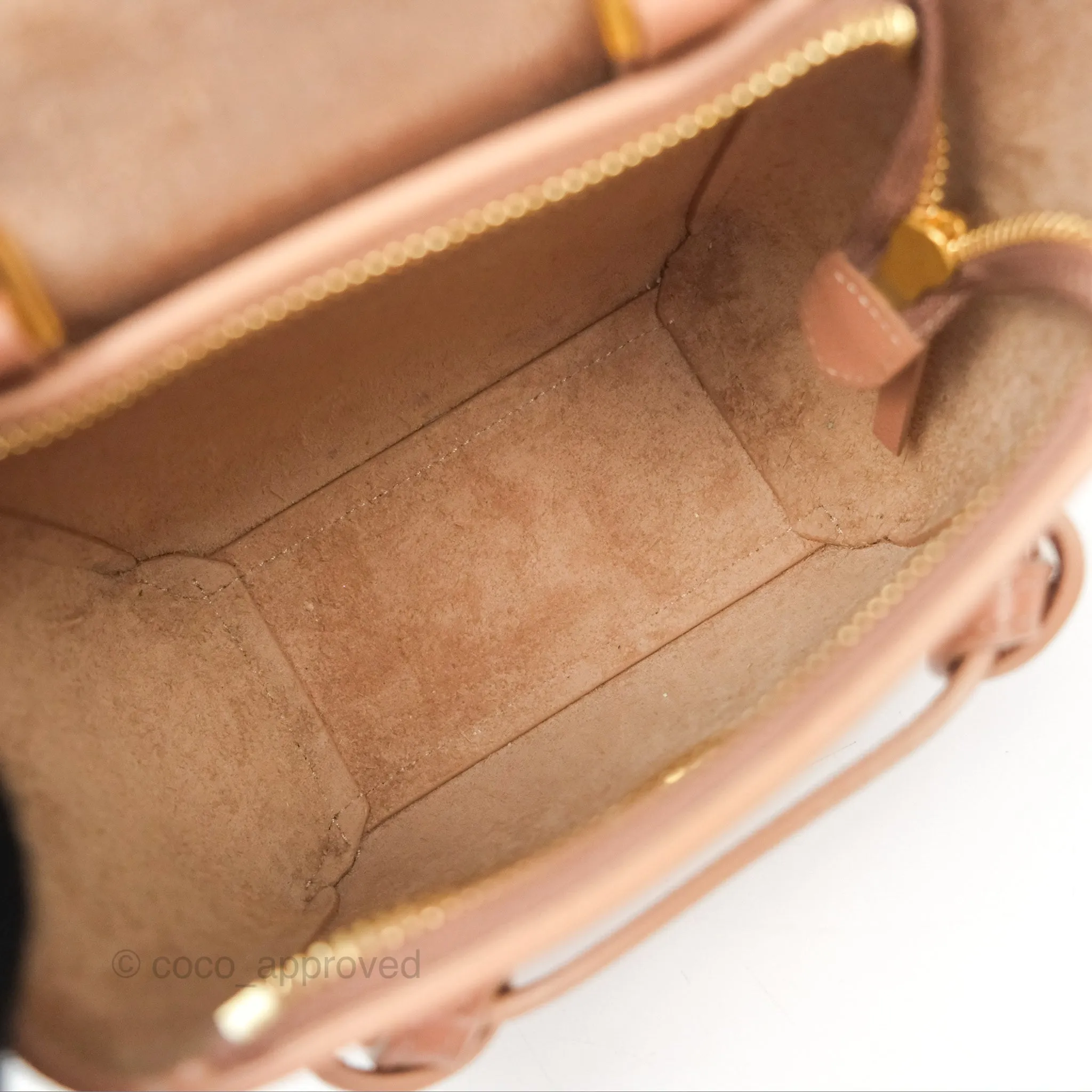 Celine Pico Belt Bag Desert Rose Grained Calfskin Gold Hardware