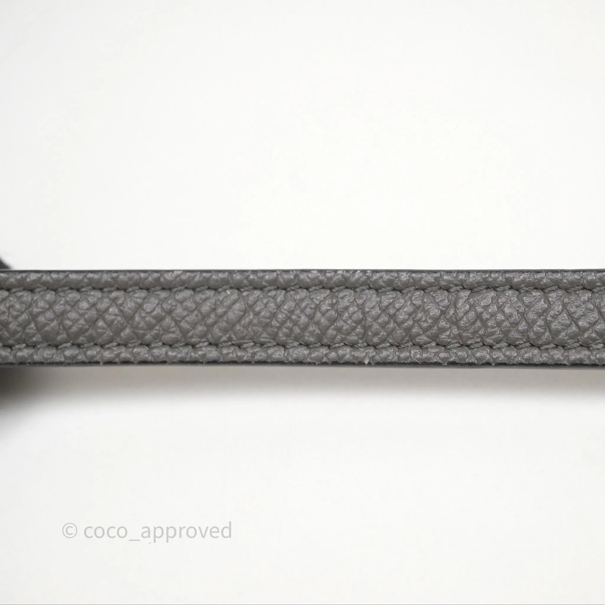 Celine Pico Belt Bag Grey Grained Calfskin Gold Hardware