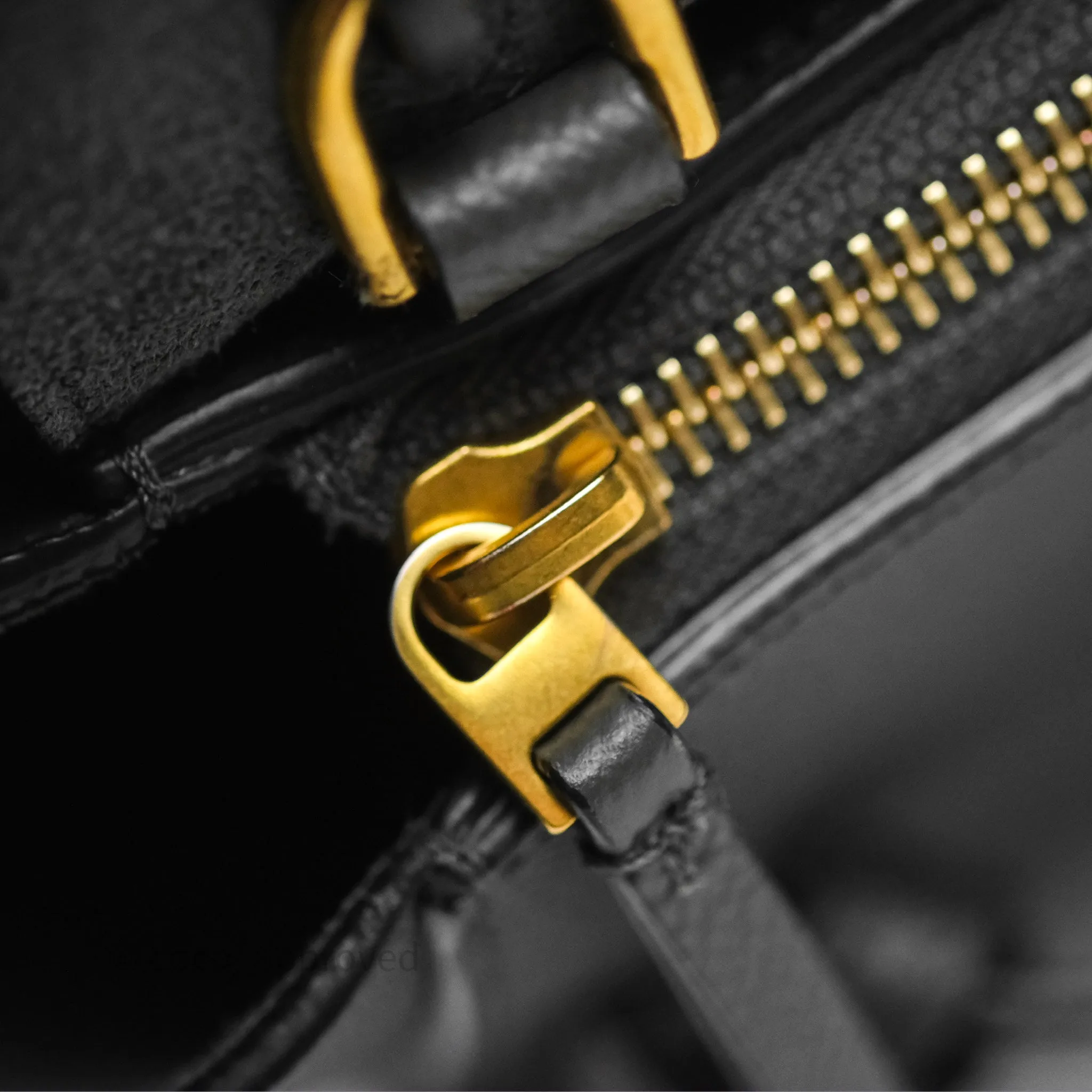 Celine Pico Belt Bag Grey Grained Calfskin Gold Hardware