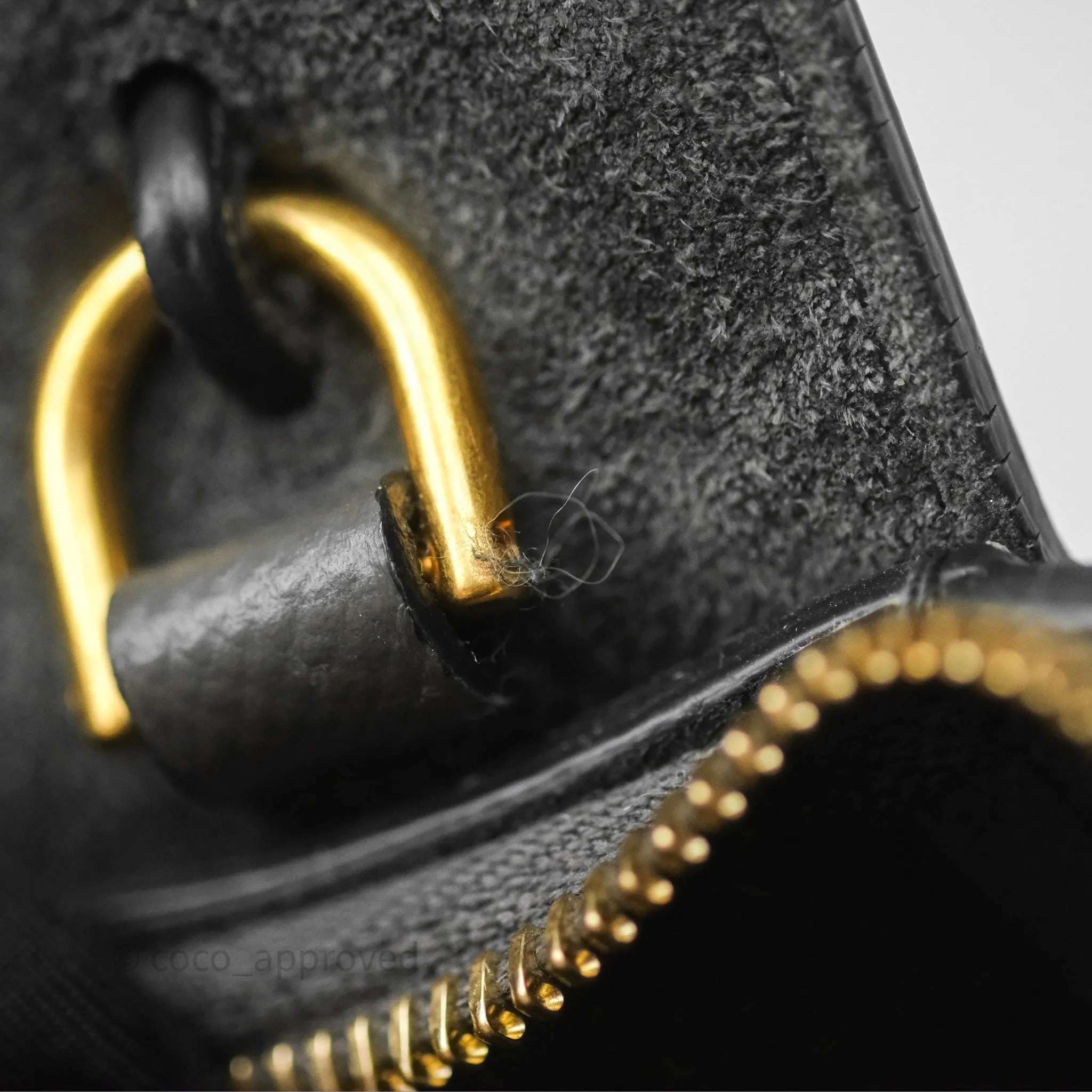 Celine Pico Belt Bag Grey Grained Calfskin Gold Hardware