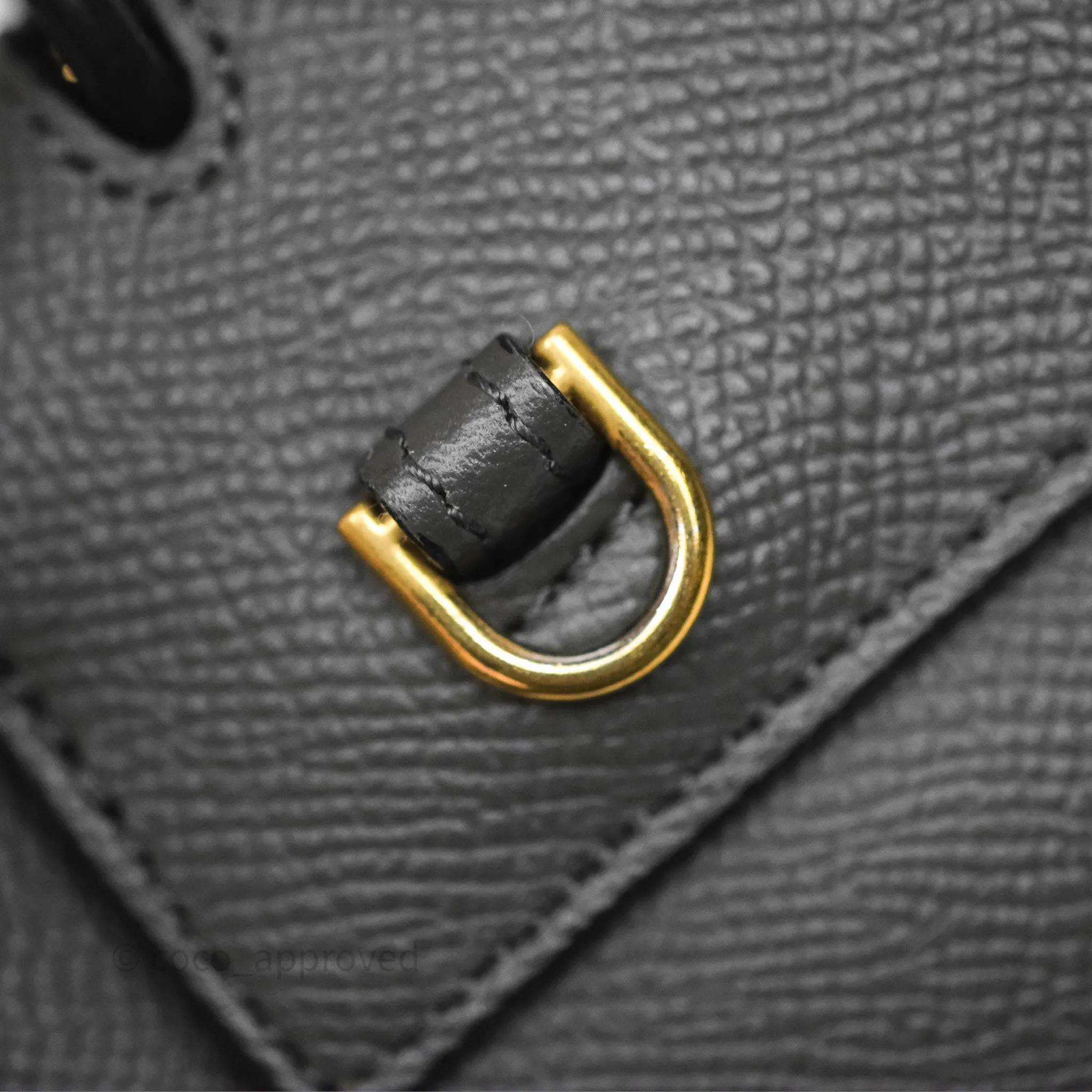 Celine Pico Belt Bag Grey Grained Calfskin Gold Hardware