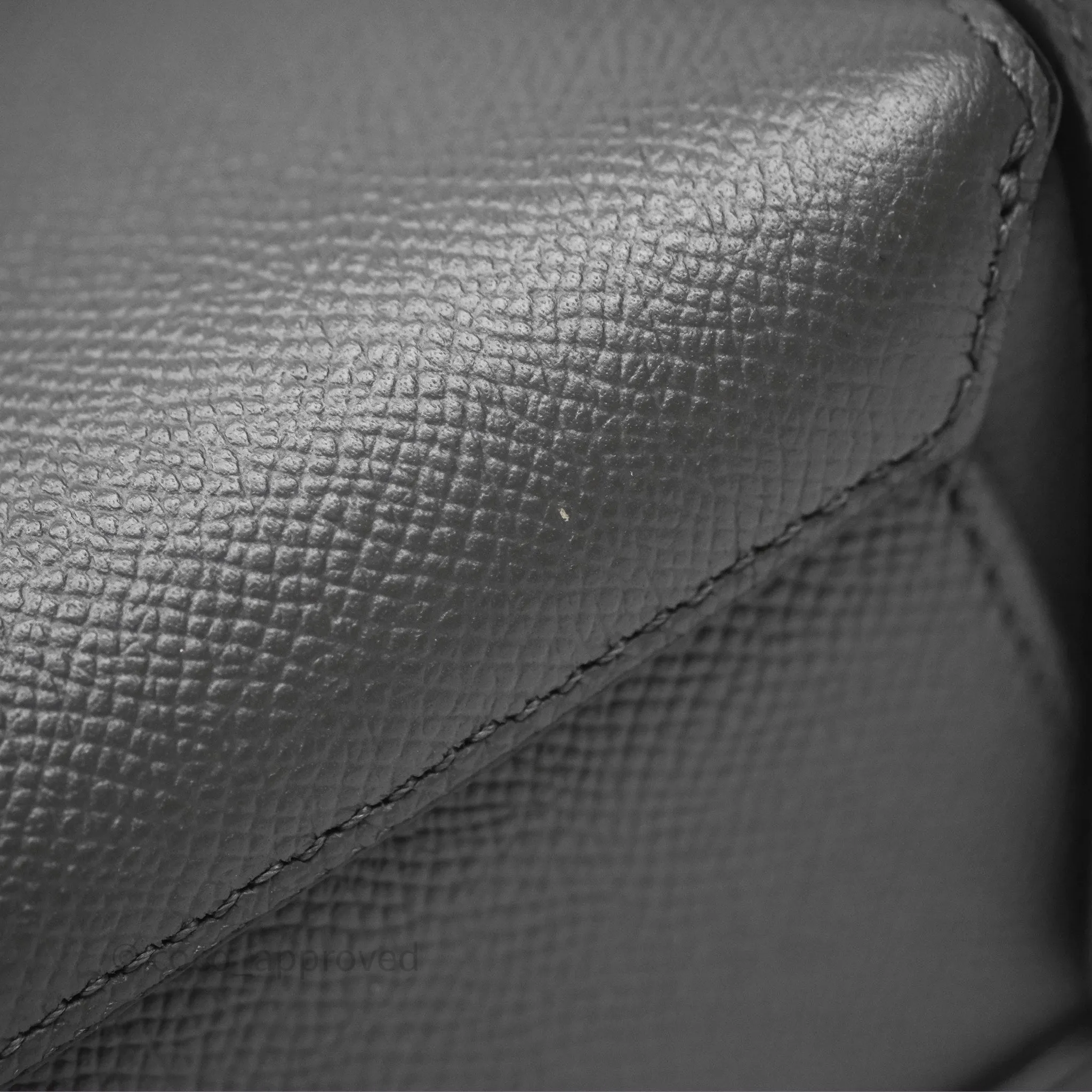 Celine Pico Belt Bag Grey Grained Calfskin Gold Hardware