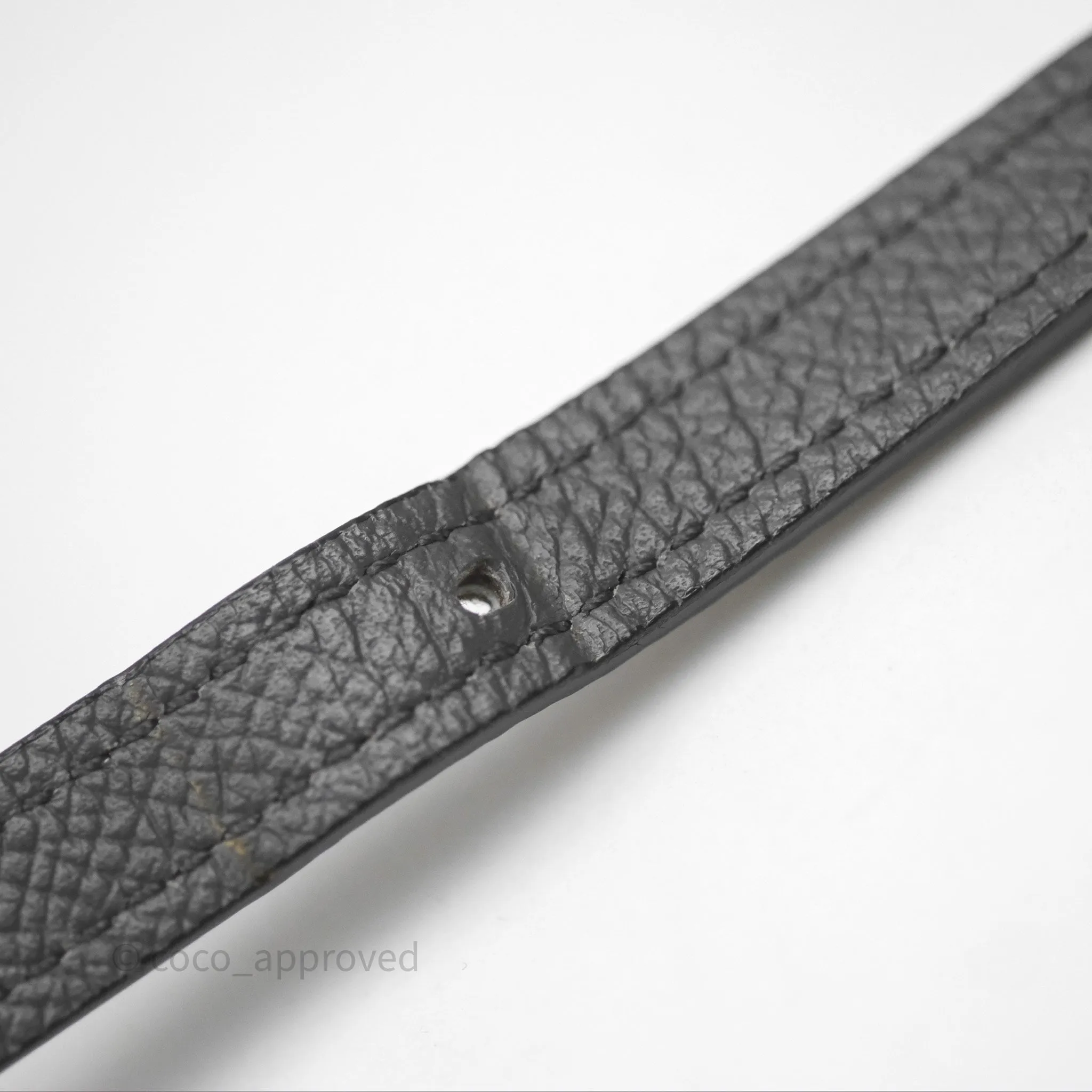 Celine Pico Belt Bag Grey Grained Calfskin Gold Hardware