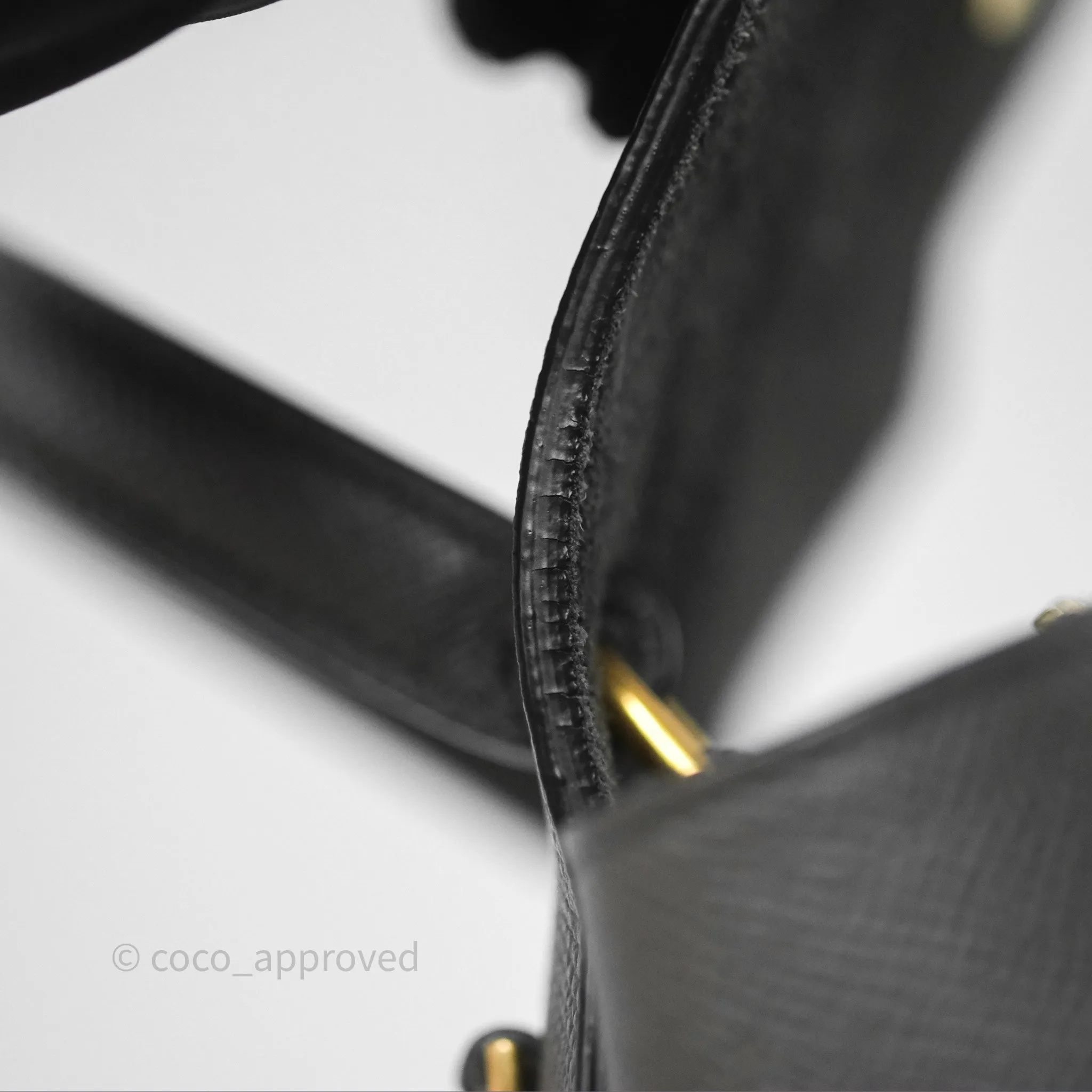 Celine Pico Belt Bag Grey Grained Calfskin Gold Hardware