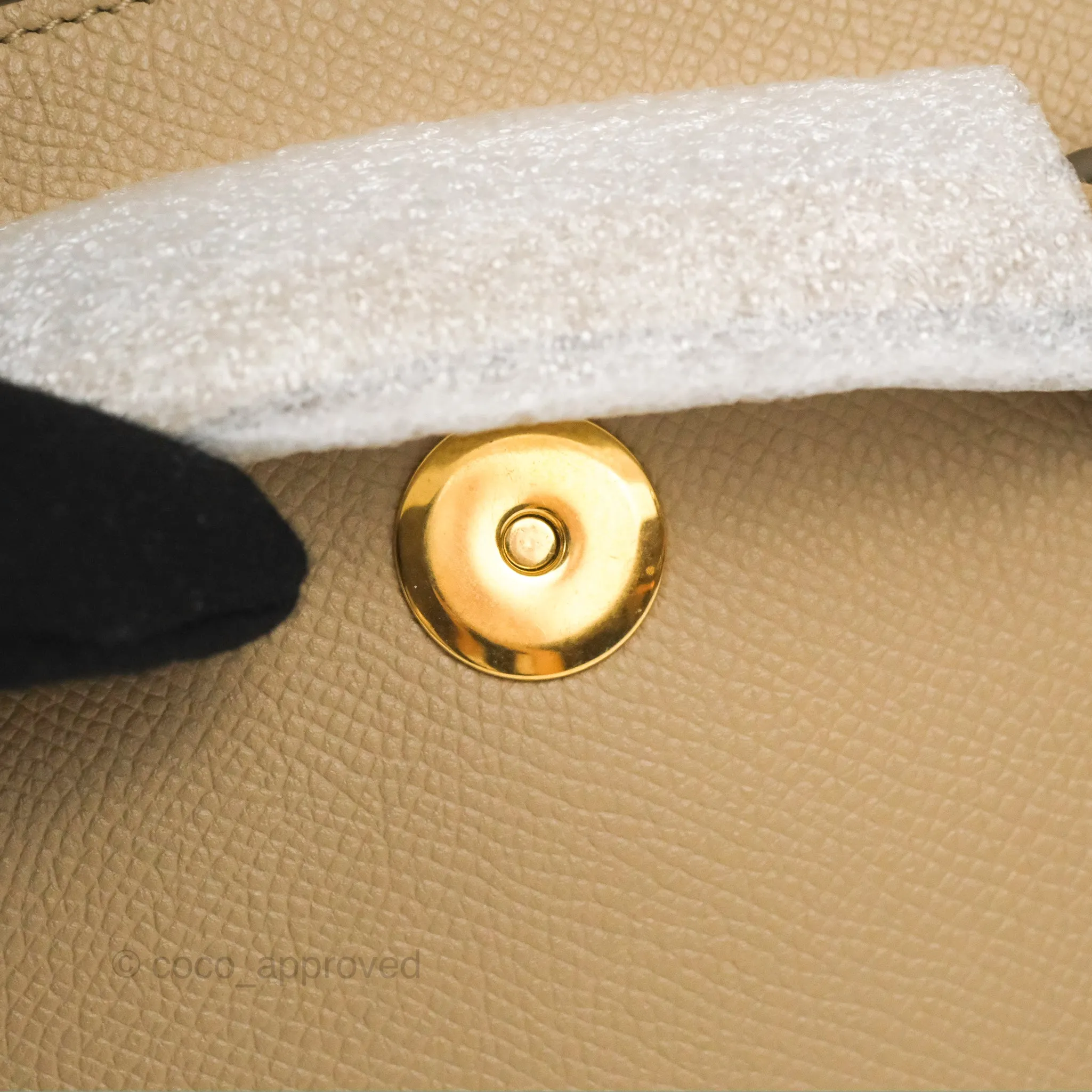 Celine Pico Belt Bag Light Taupe Grained Calfskin Gold Hardware