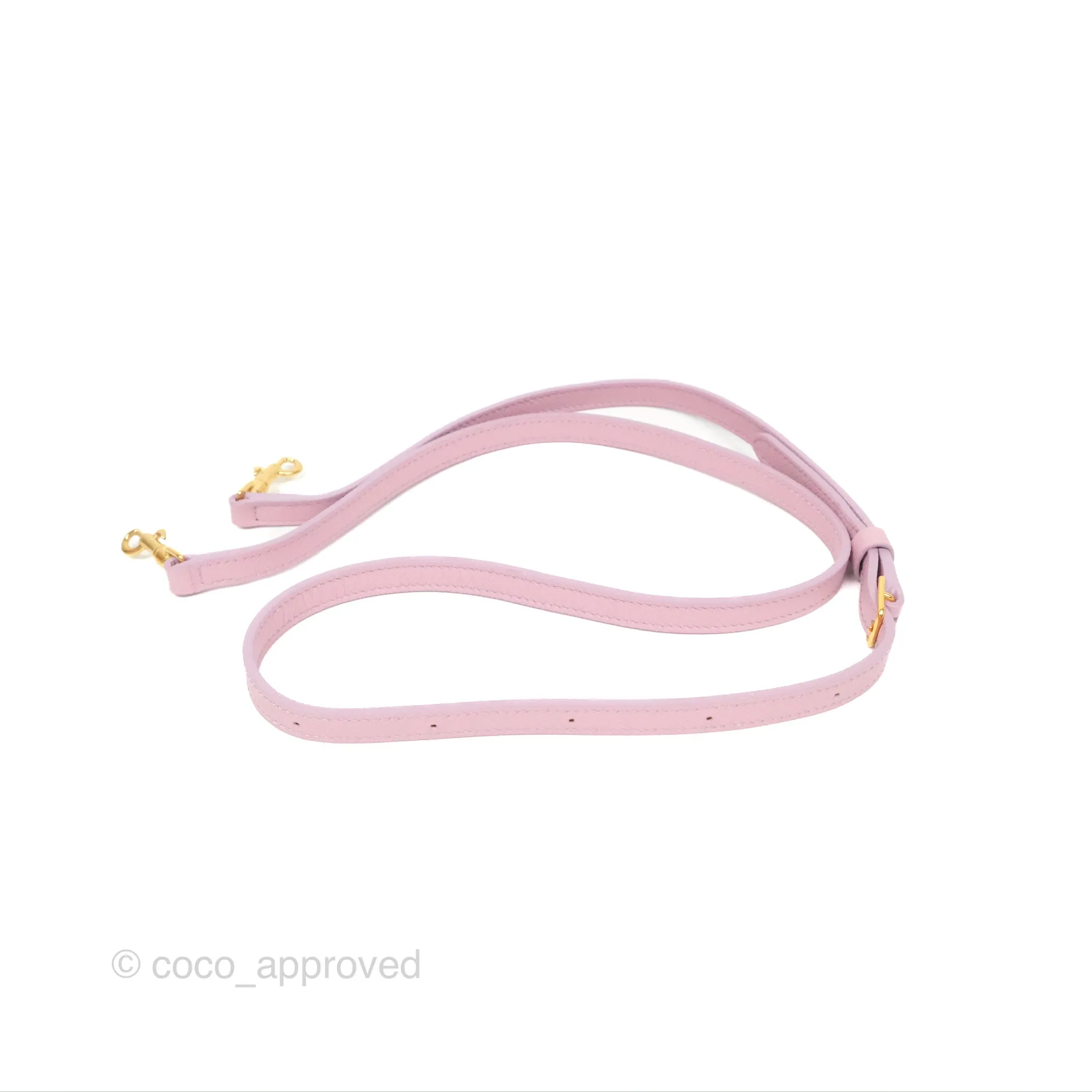 Celine Pico Belt Bag Rose Quartz Grained Calfskin Gold Hardware
