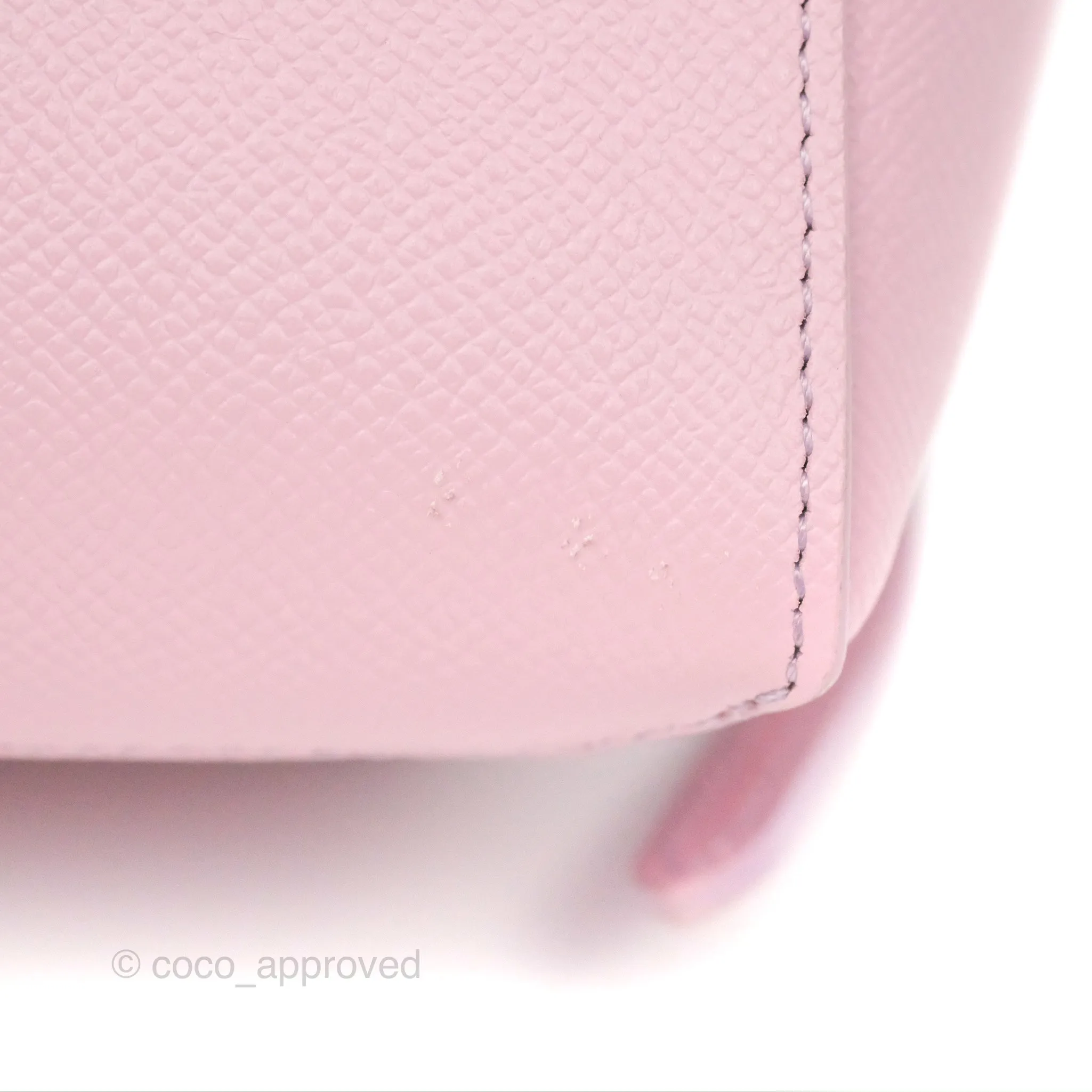 Celine Pico Belt Bag Rose Quartz Grained Calfskin Gold Hardware